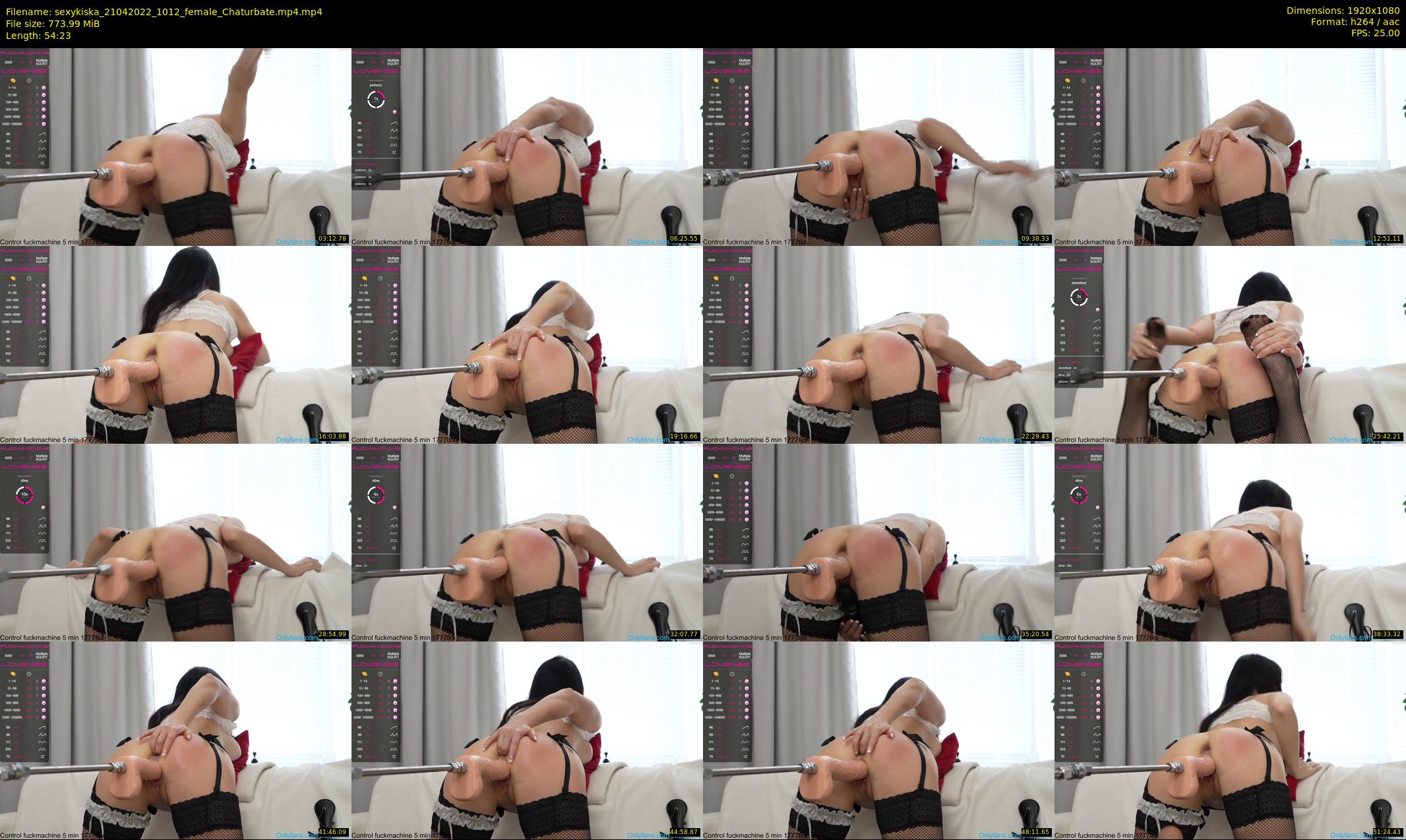 sexykiska — 55 minute Chaturbate female cam show recording, 1080p, Apr 21, 2022