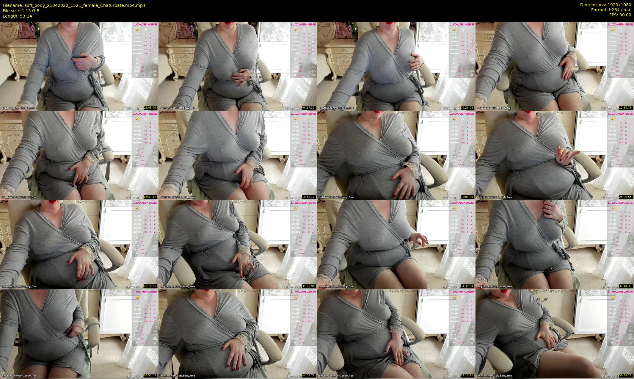 soft_body — 54 minute Chaturbate female cam show recording, 1080p, Apr 21, 2022