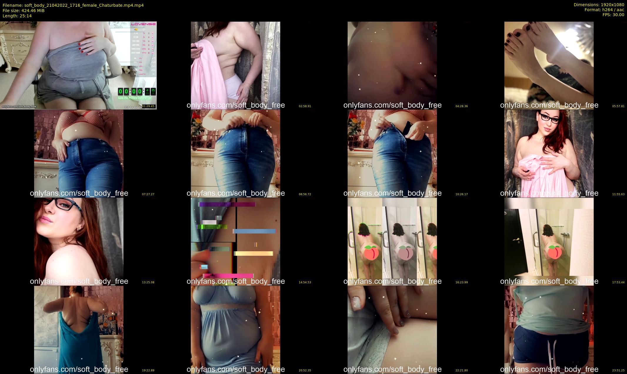 soft_body — 26 minute Chaturbate female cam show recording, 1080p, Apr 21, 2022