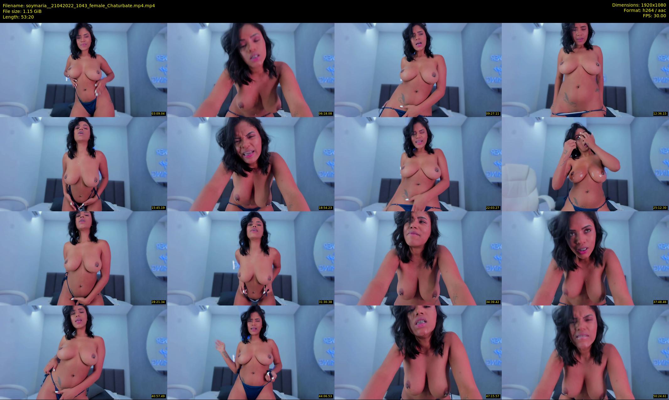 soymaria_ — 54 minute Chaturbate female cam show recording, 1080p, Apr 21, 2022