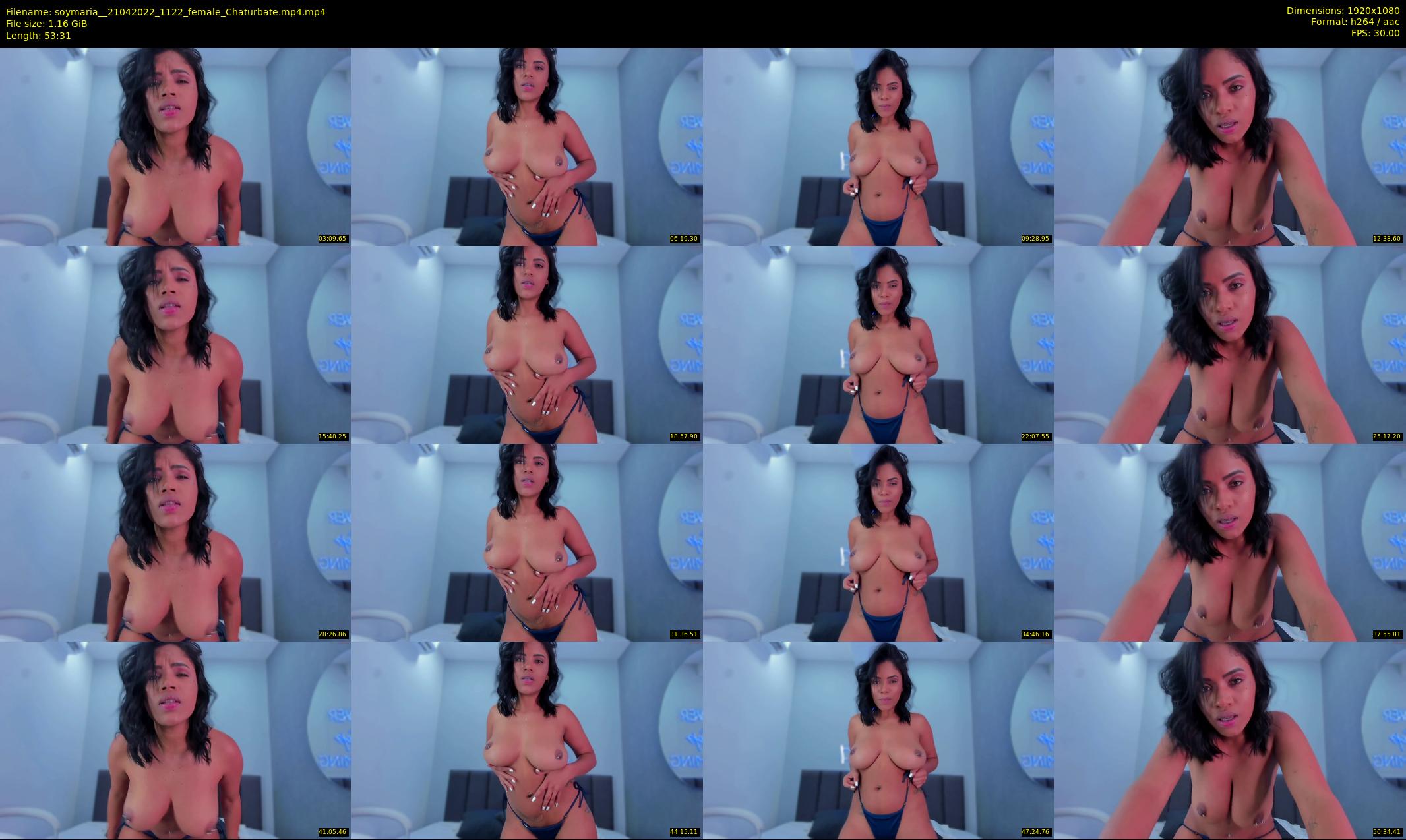 soymaria_ — 54 minute Chaturbate female cam show recording, 1080p, Apr 21, 2022