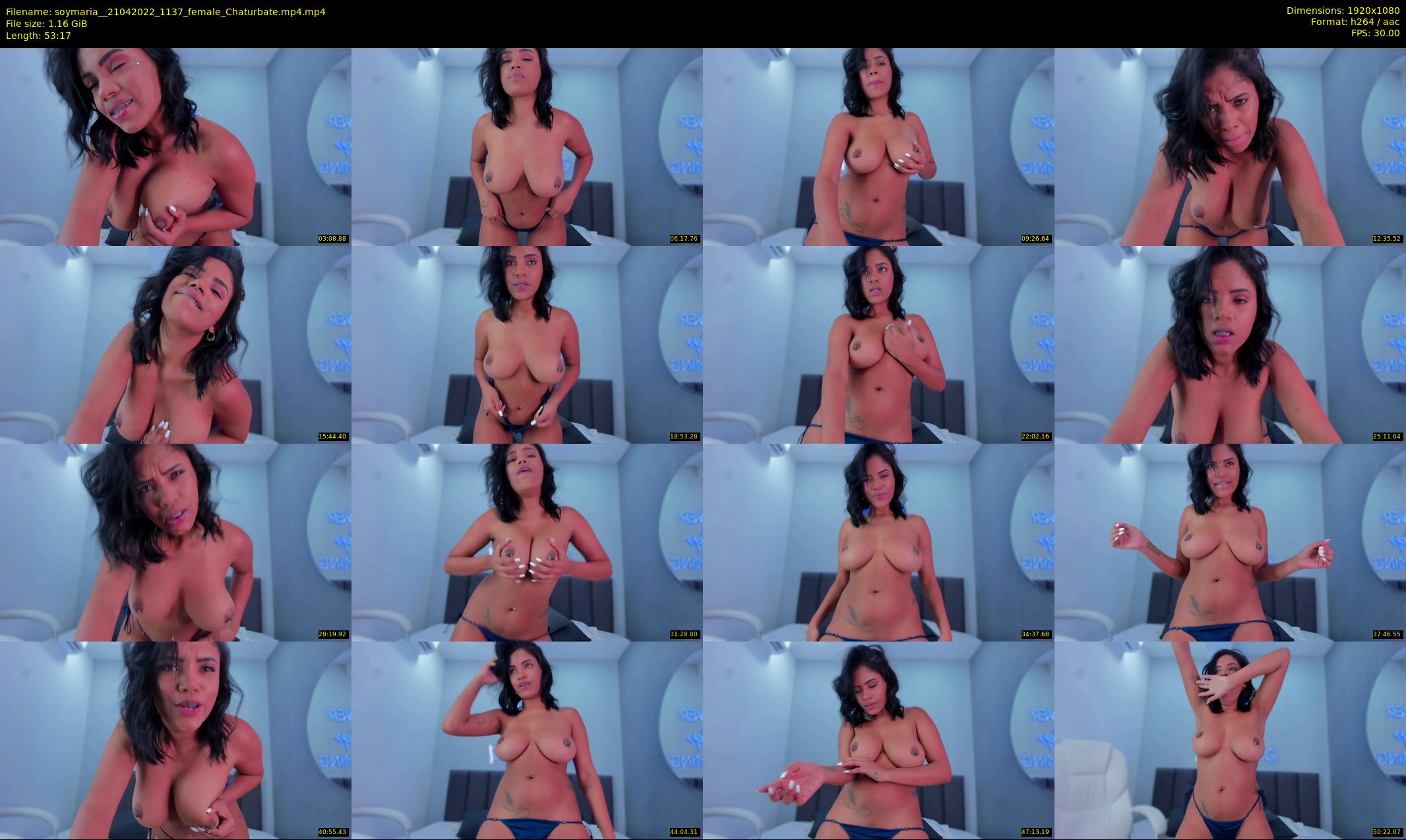 soymaria_ — 54 minute Chaturbate female cam show recording, 1080p, Apr 21, 2022