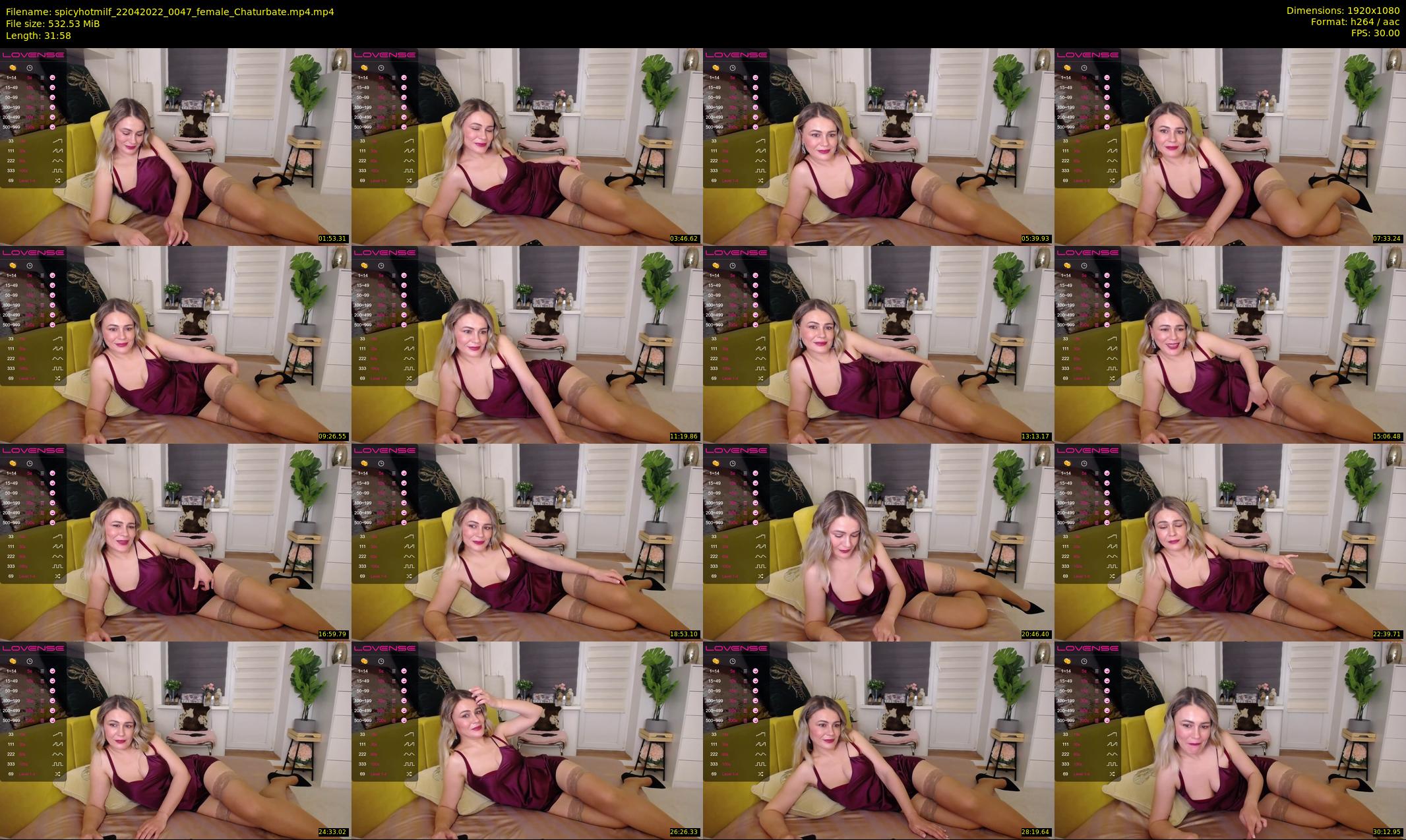 spicyhotmilf — 32 minute Chaturbate female cam show recording, 1080p, Apr 22, 2022