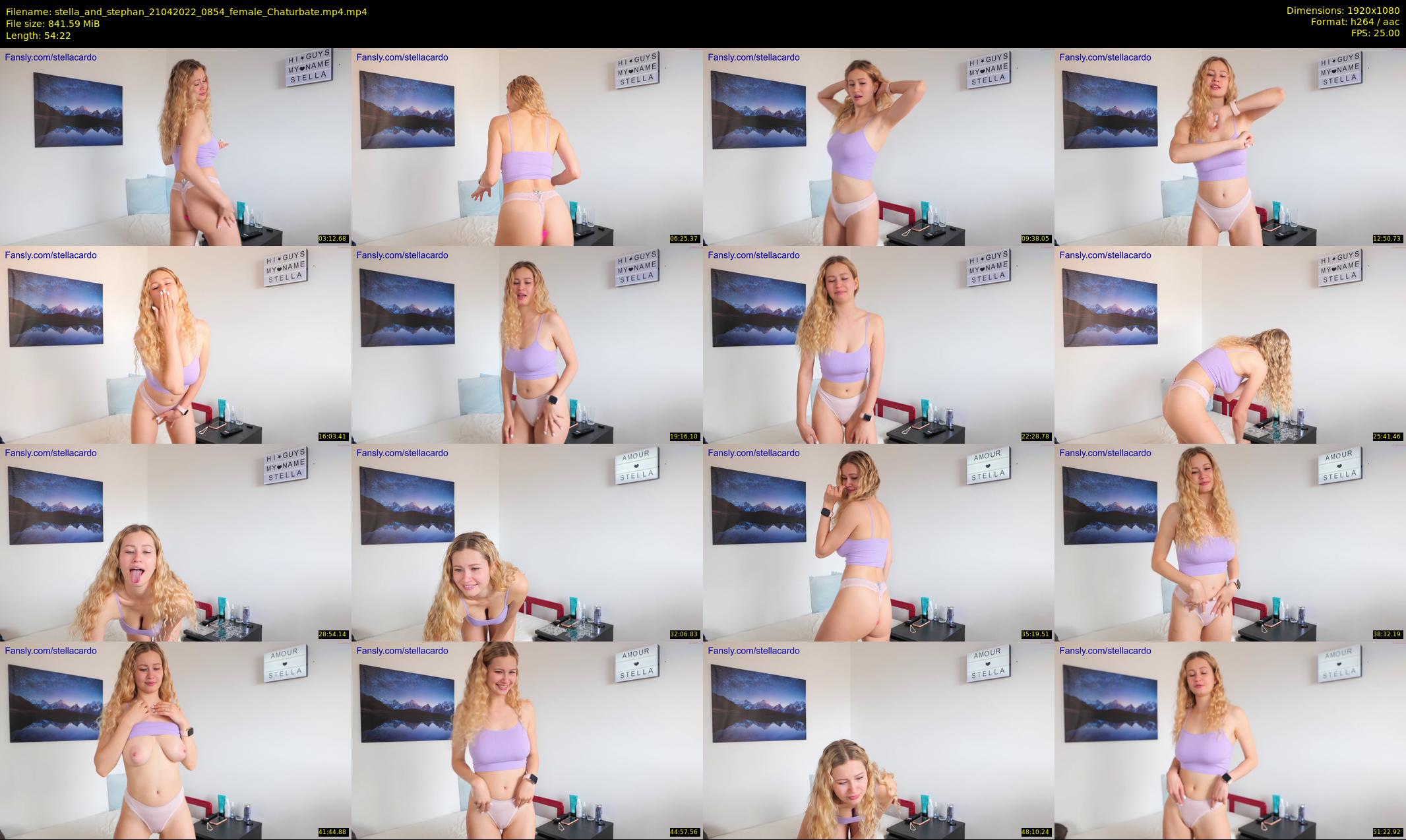 stella_and_stephan — 55 minute Chaturbate couple cam show recording, 1080p, Apr 21, 2022