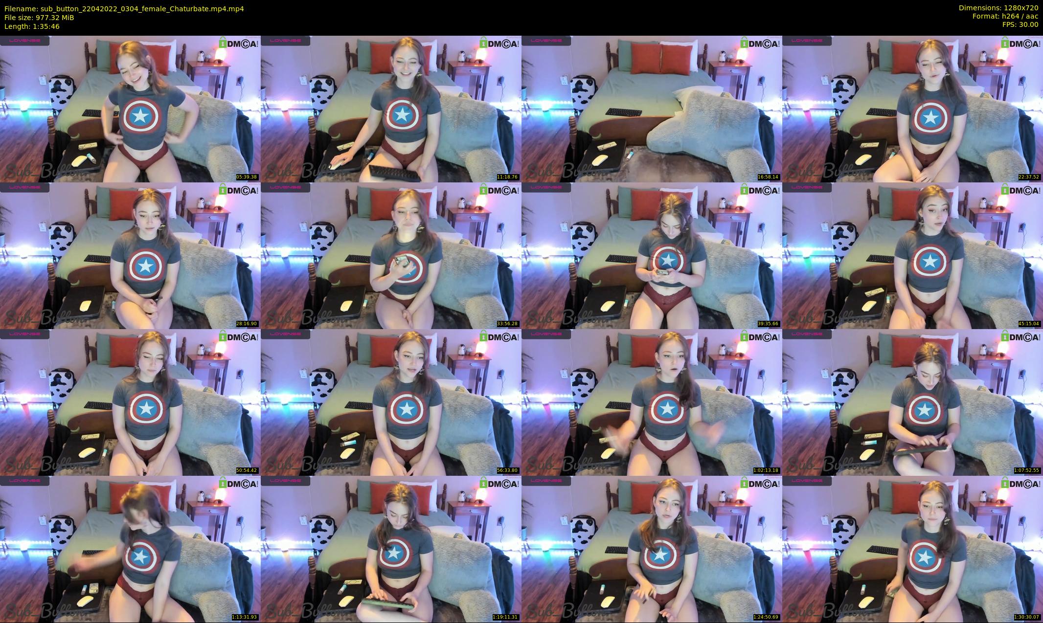 sub_button — 96 minute Chaturbate female cam show recording, 720p, Apr 22, 2022
