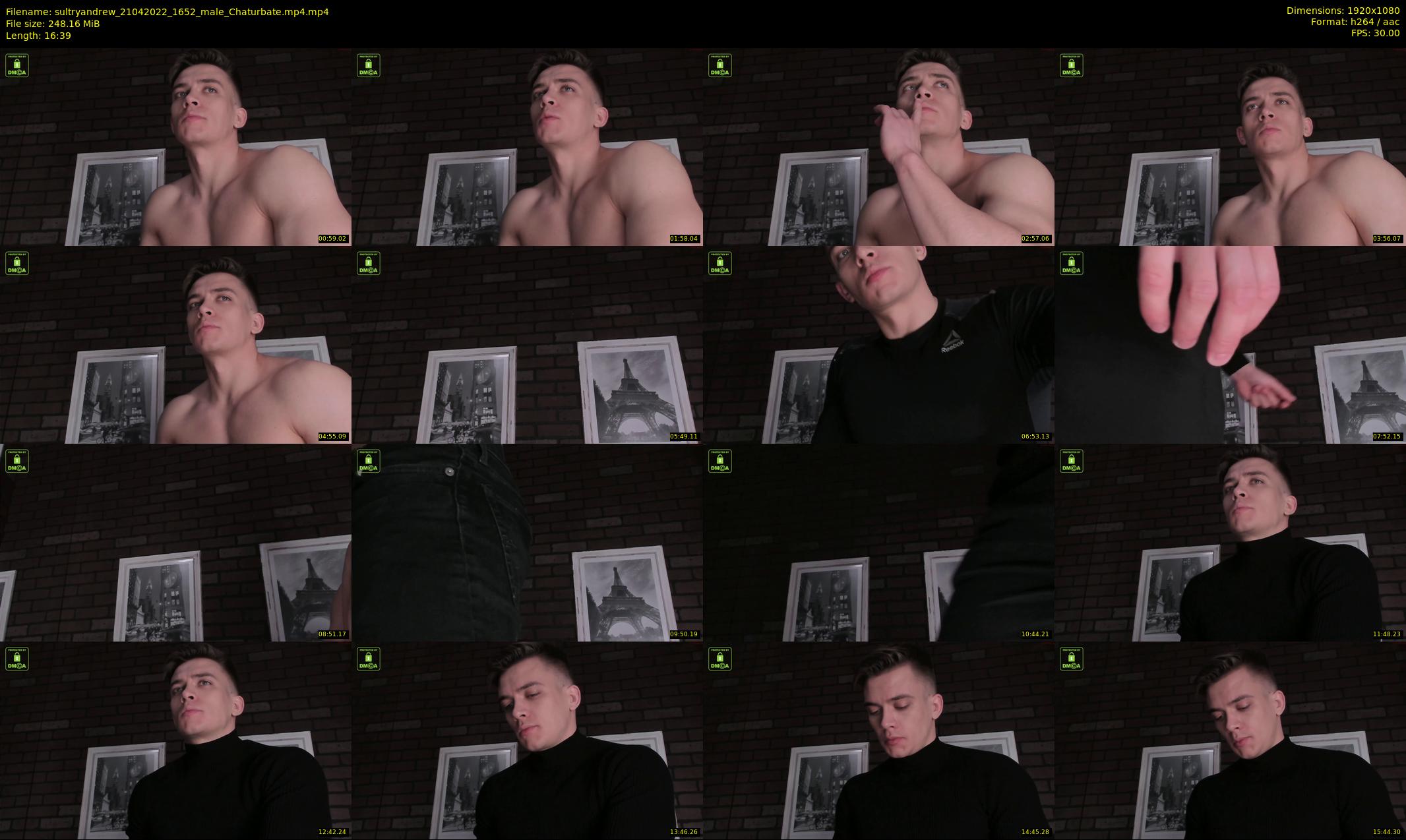 sultryandrew — 17 minute Chaturbate male cam show recording, 1080p, Apr 21, 2022