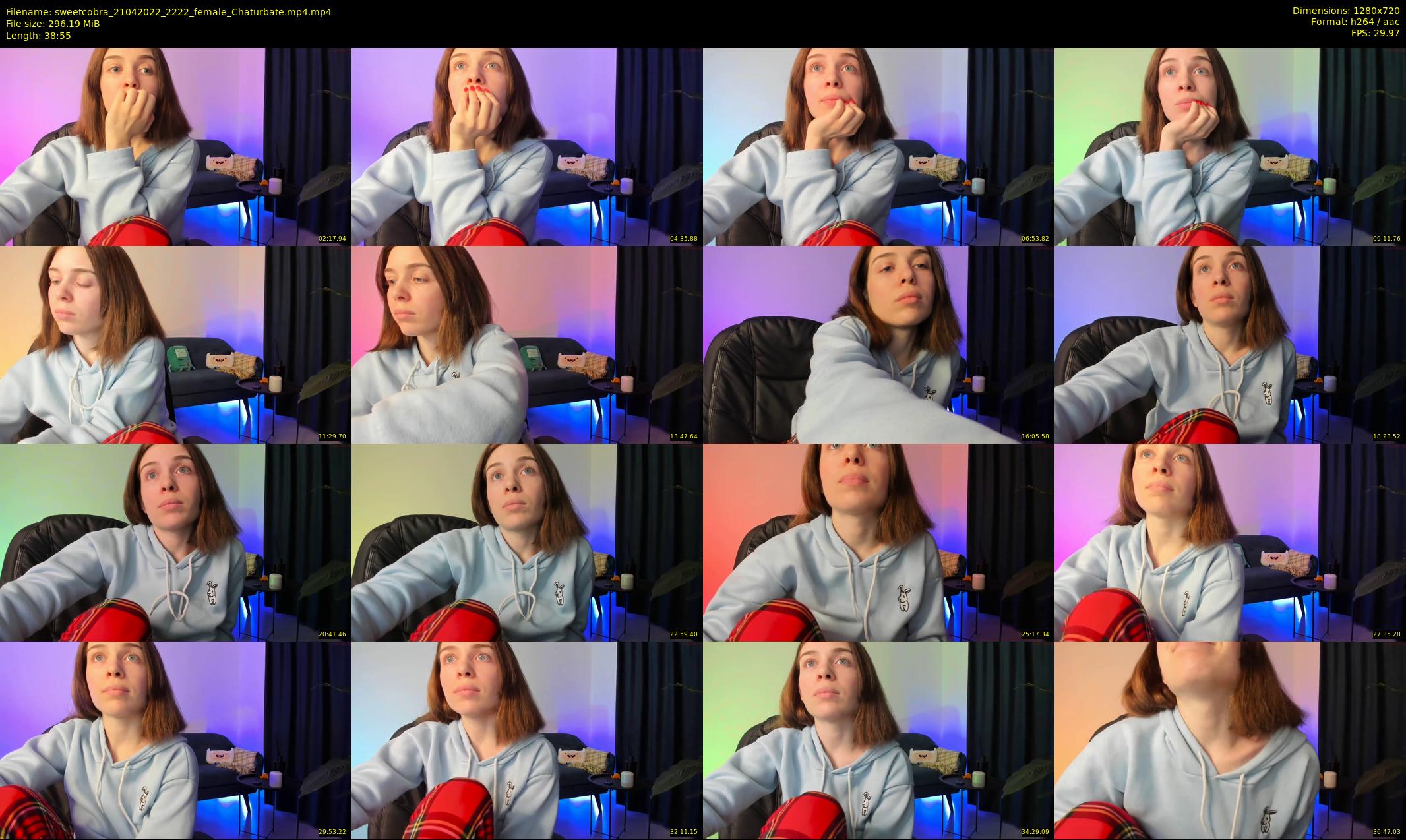 sweetcobra — 39 minute Chaturbate female cam show recording, 720p, Apr 21, 2022