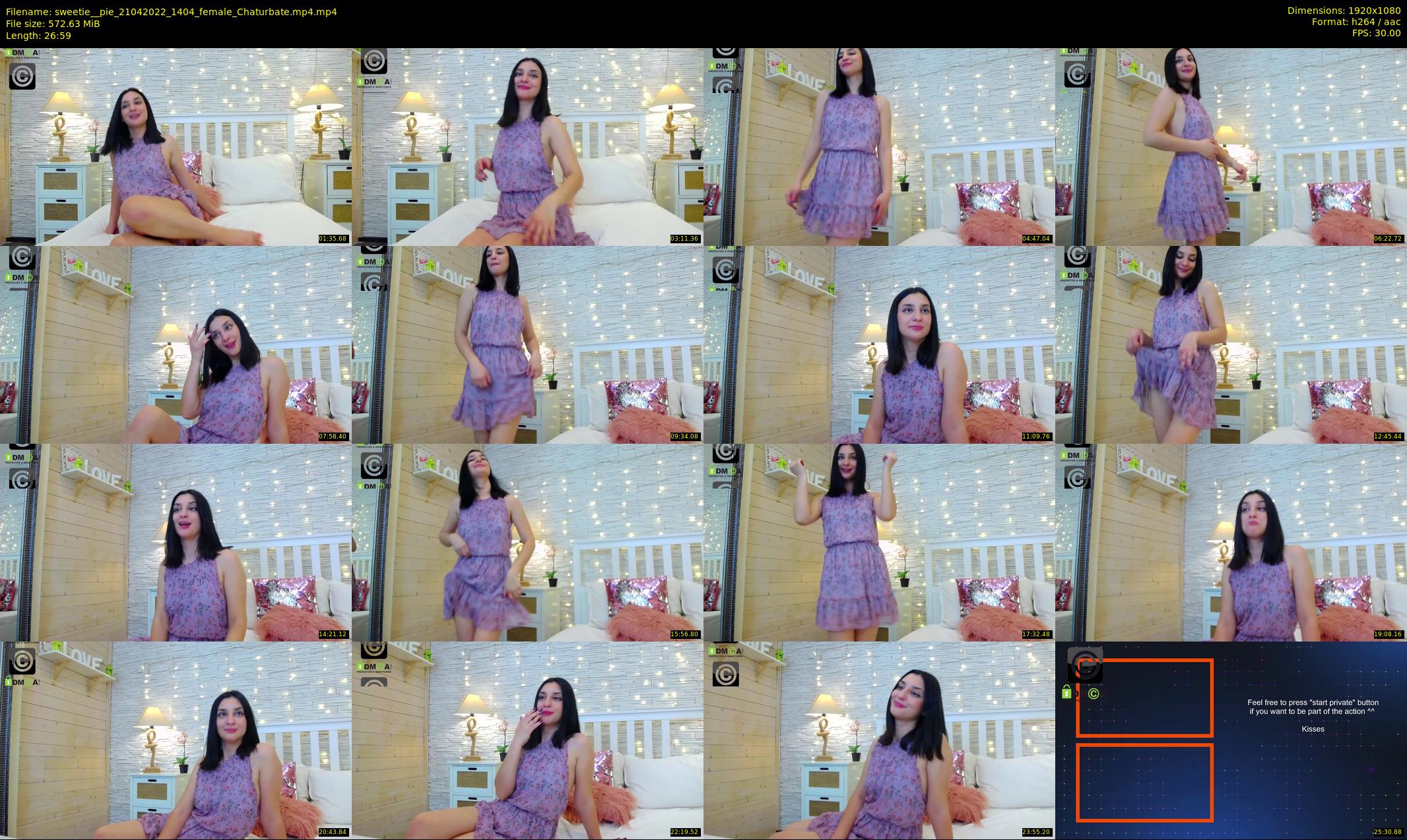 sweetie__pie — 27 minute Chaturbate female cam show recording, 1080p, Apr 21, 2022