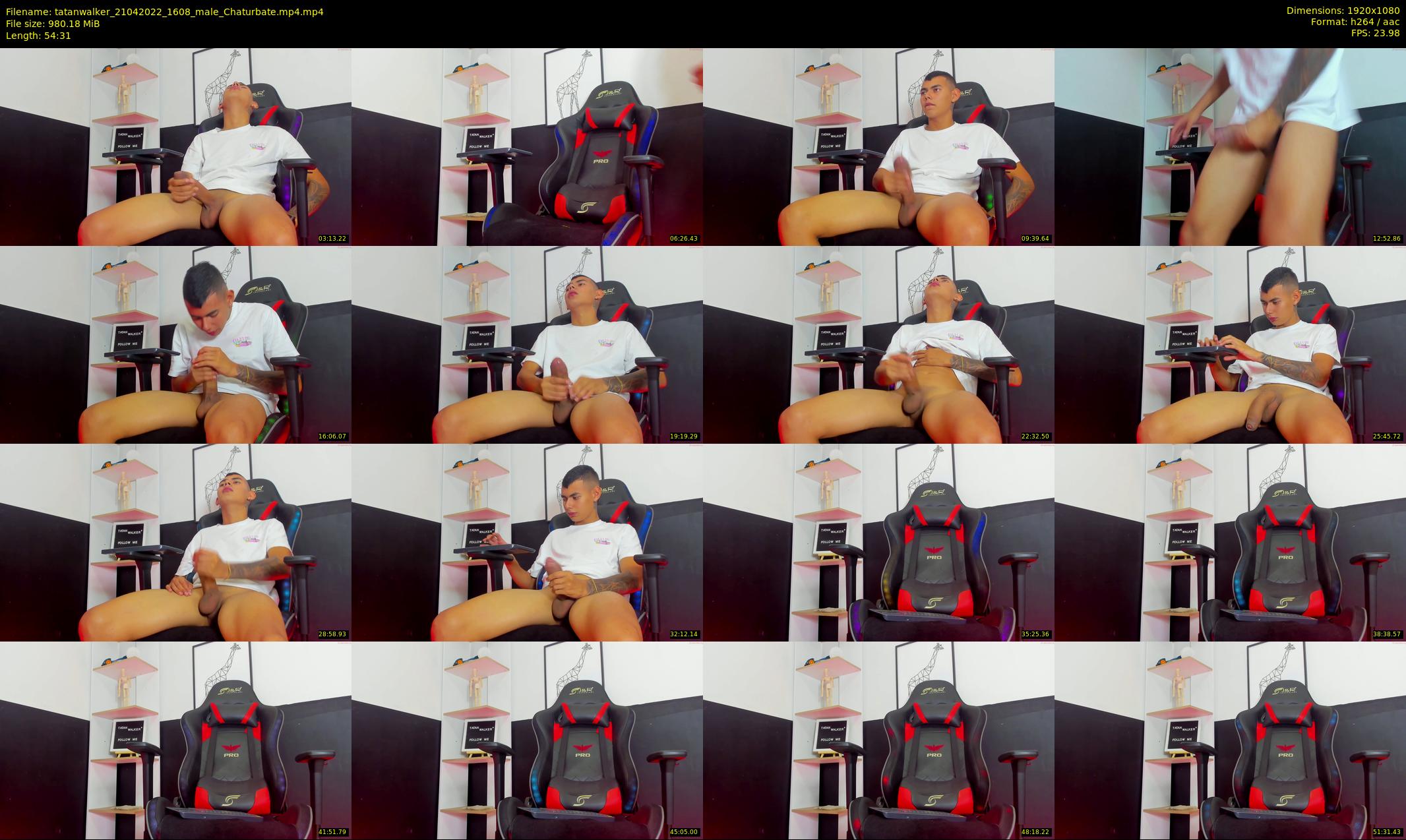 tatanwalker — 55 minute Chaturbate male cam show recording, 1080p, Apr 21, 2022
