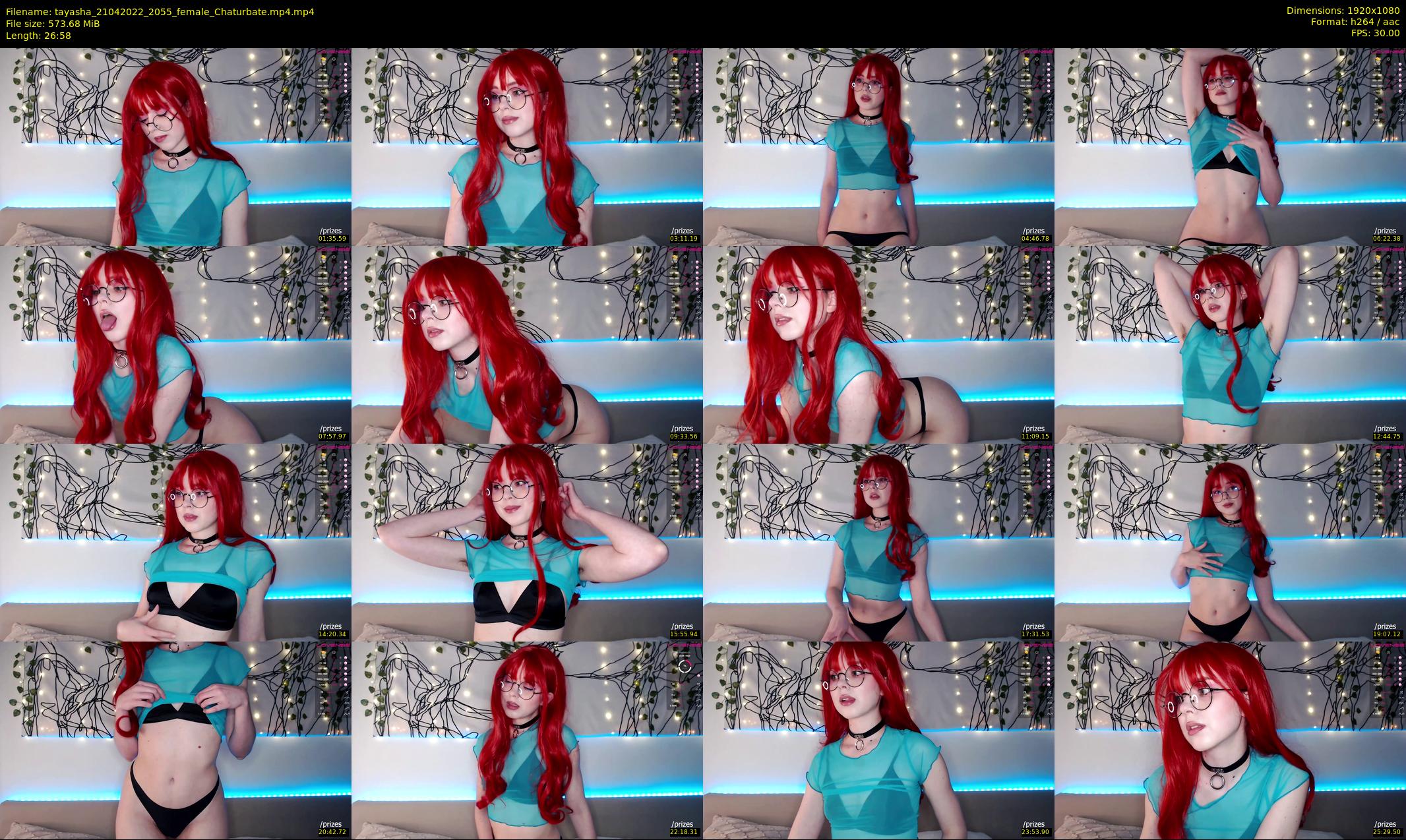 tayasha — 27 minute Chaturbate female cam show recording, 1080p, Apr 21, 2022