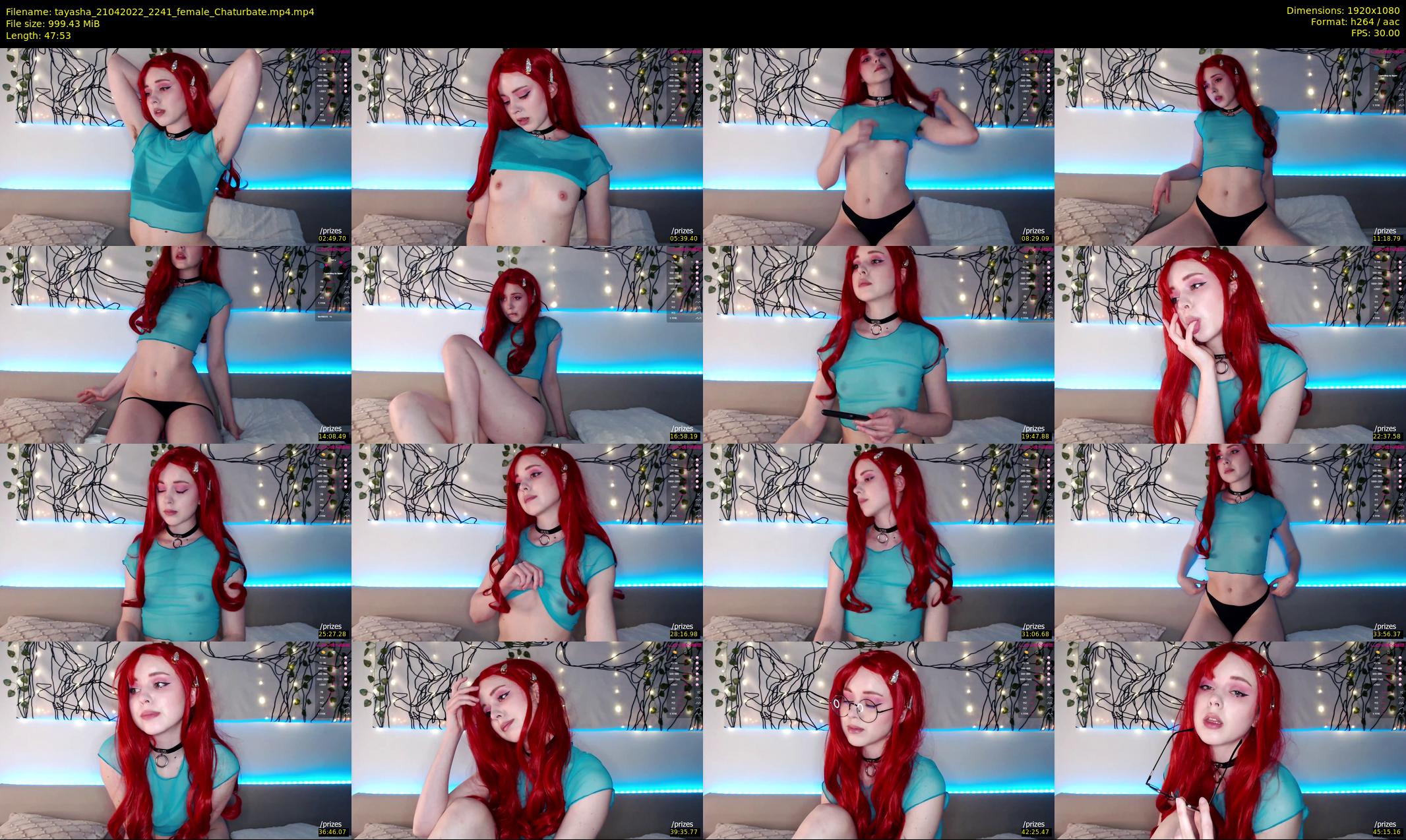 tayasha — 48 minute Chaturbate female cam show recording, 1080p, Apr 21, 2022