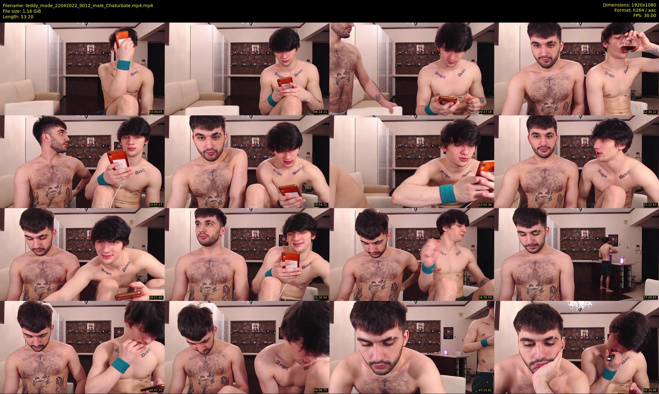 teddy_mode — 54 minute Chaturbate couple cam show recording, 1080p, Apr 22, 2022