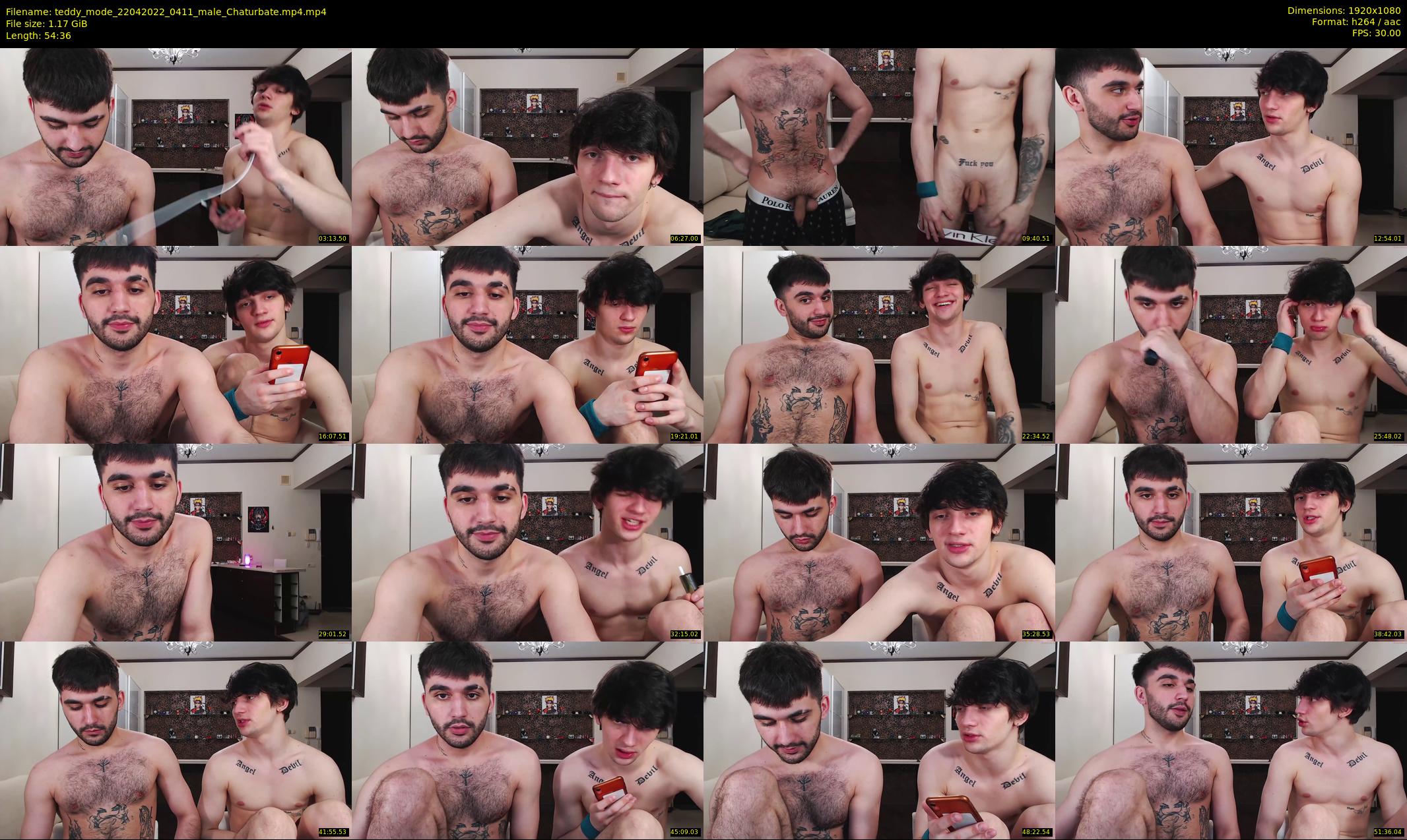 teddy_mode — 55 minute Chaturbate couple cam show recording, 1080p, Apr 22, 2022