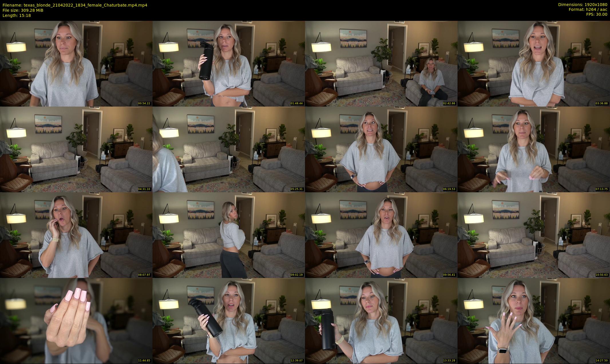 texas_blonde — 16 minute Chaturbate female cam show recording, 1080p, Apr 21, 2022