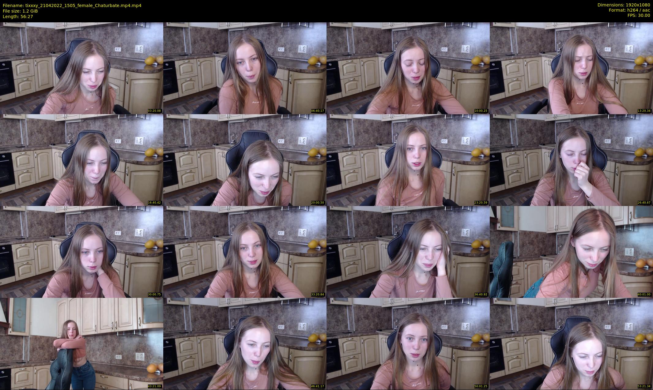 tixxxy — 57 minute Chaturbate female cam show recording, 1080p, Apr 21, 2022