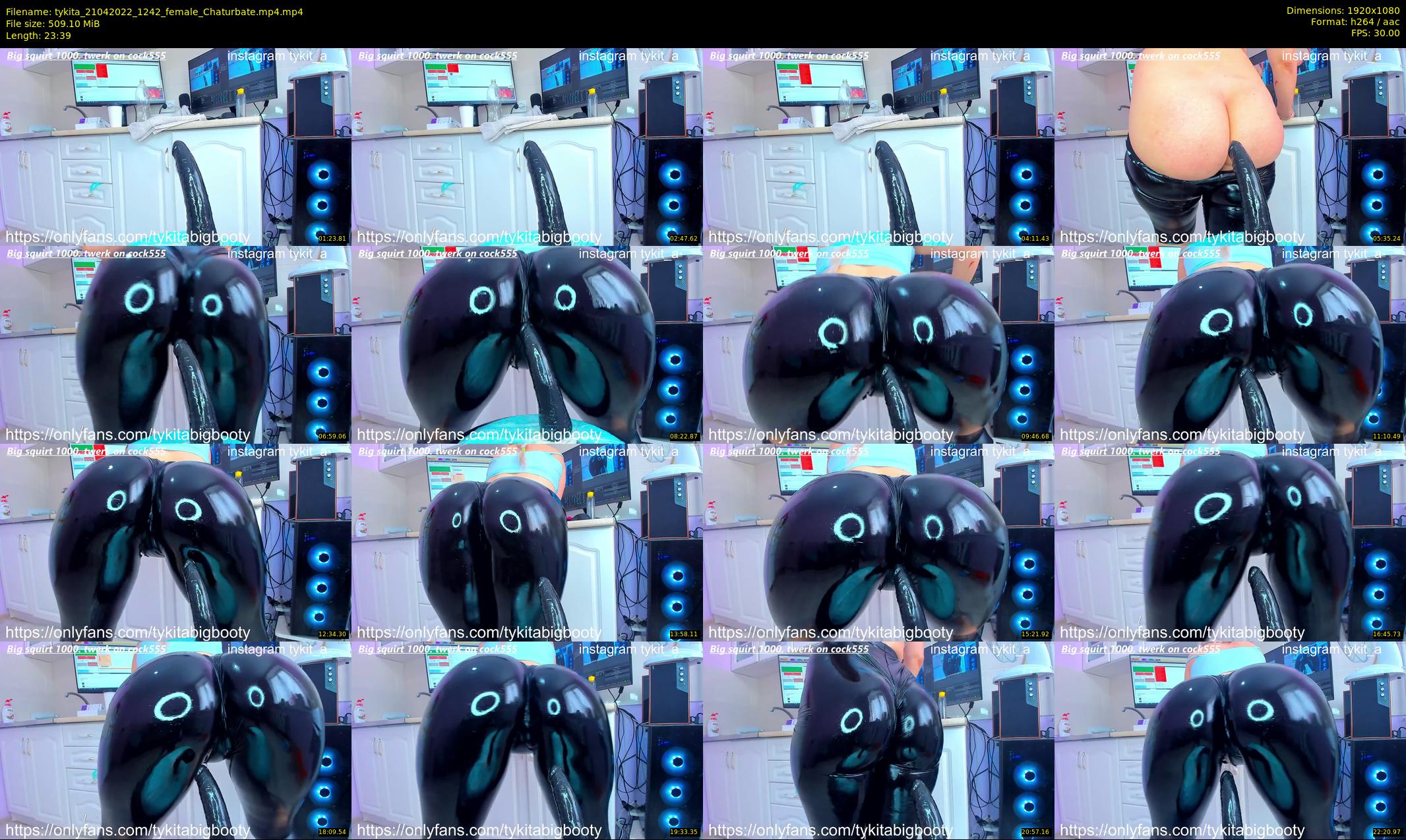 tykita — 24 minute Chaturbate female cam show recording, 1080p, Apr 21, 2022