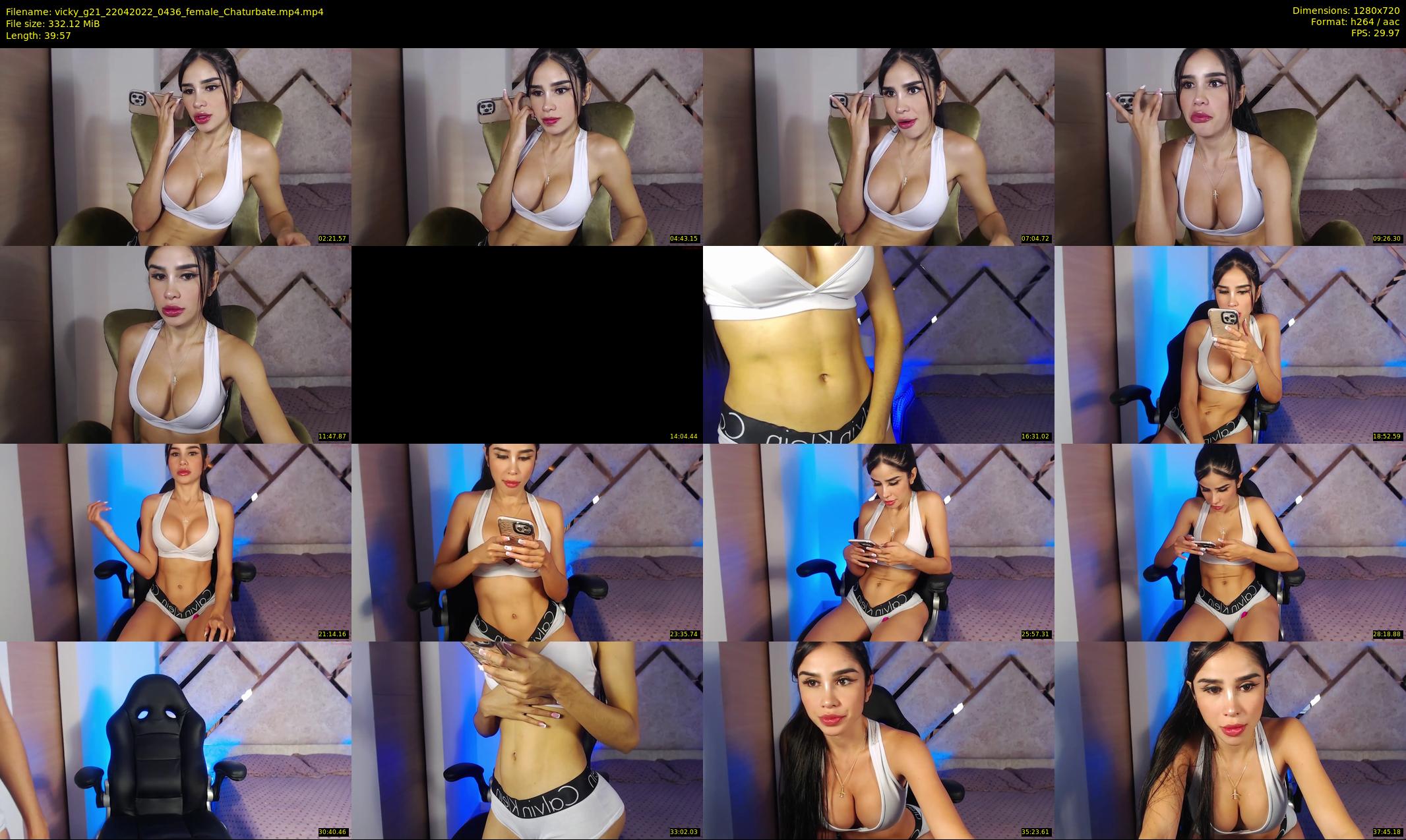 vicky_g21 — 40 minute Chaturbate female cam show recording, 720p, Apr 22, 2022