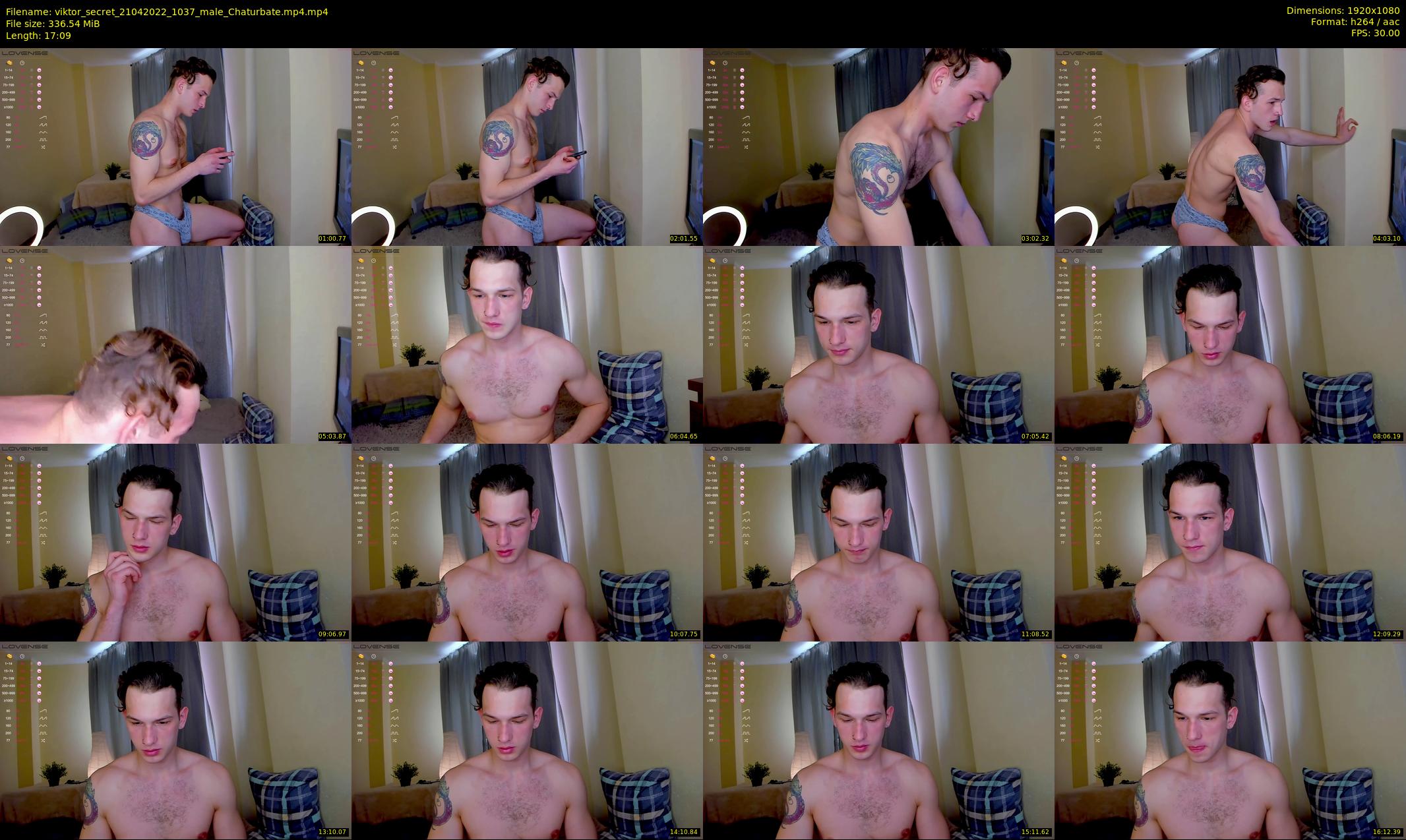 viktor_secret — 18 minute Chaturbate male cam show recording, 1080p, Apr 21, 2022