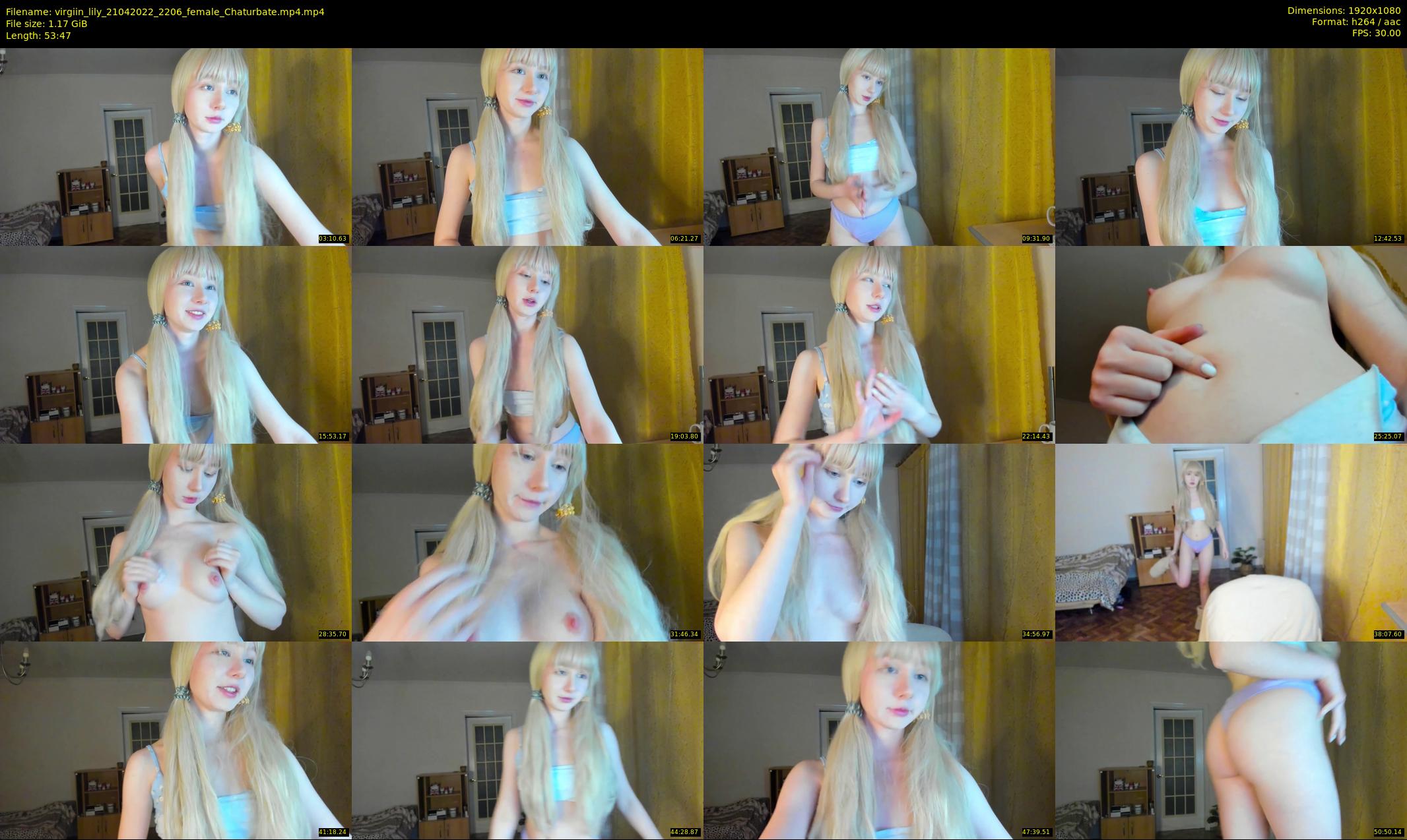 virgiin_lily — 54 minute Chaturbate female cam show recording, 1080p, Apr 21, 2022