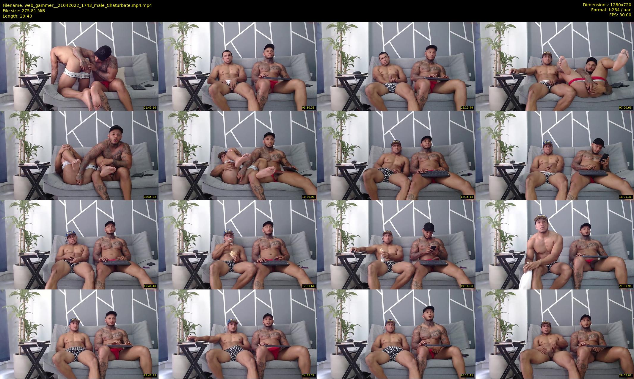 web_gammer_ — 30 minute Chaturbate male cam show recording, 720p, Apr 21, 2022