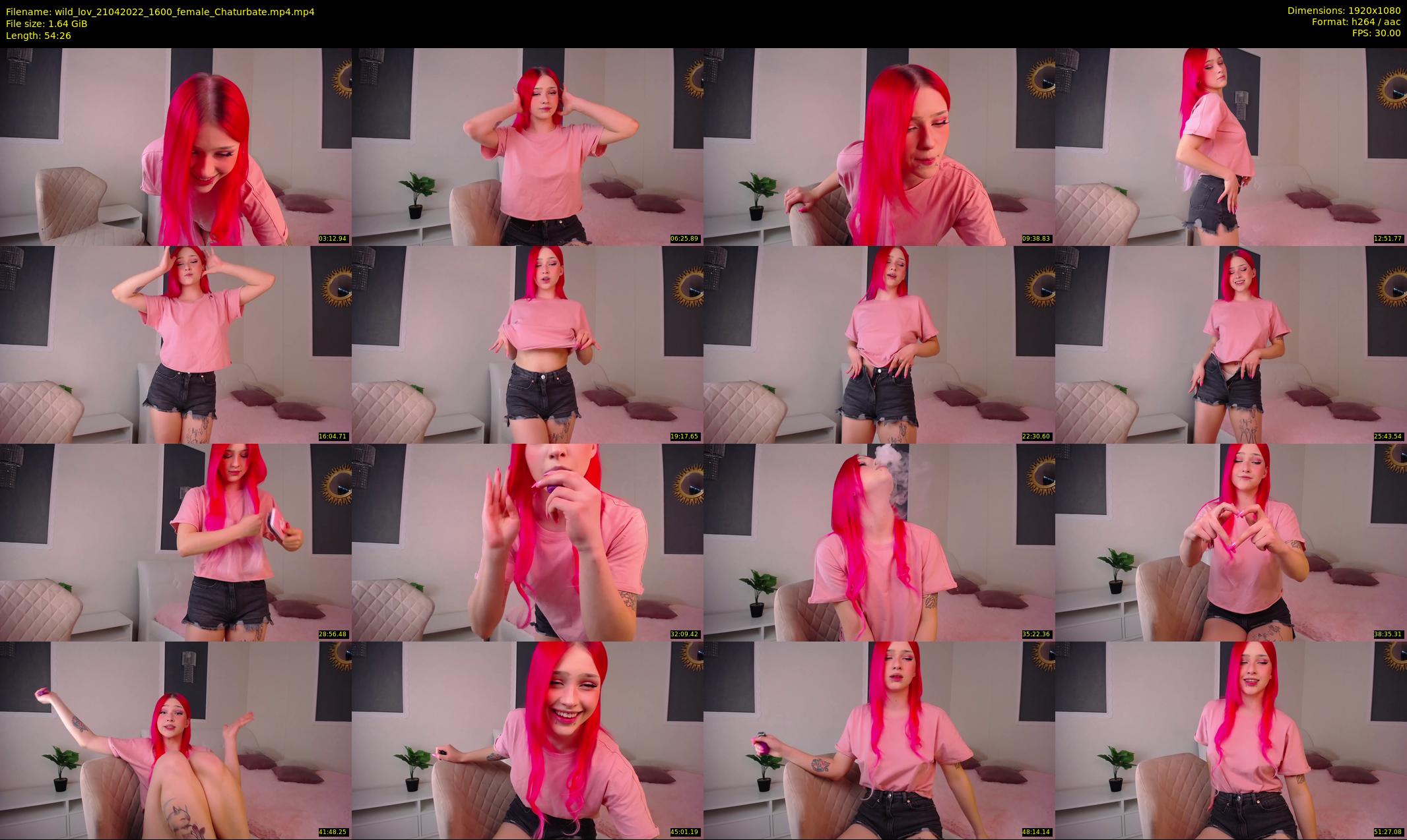 wild_lov — 55 minute Chaturbate female cam show recording, 1080p, Apr 21, 2022