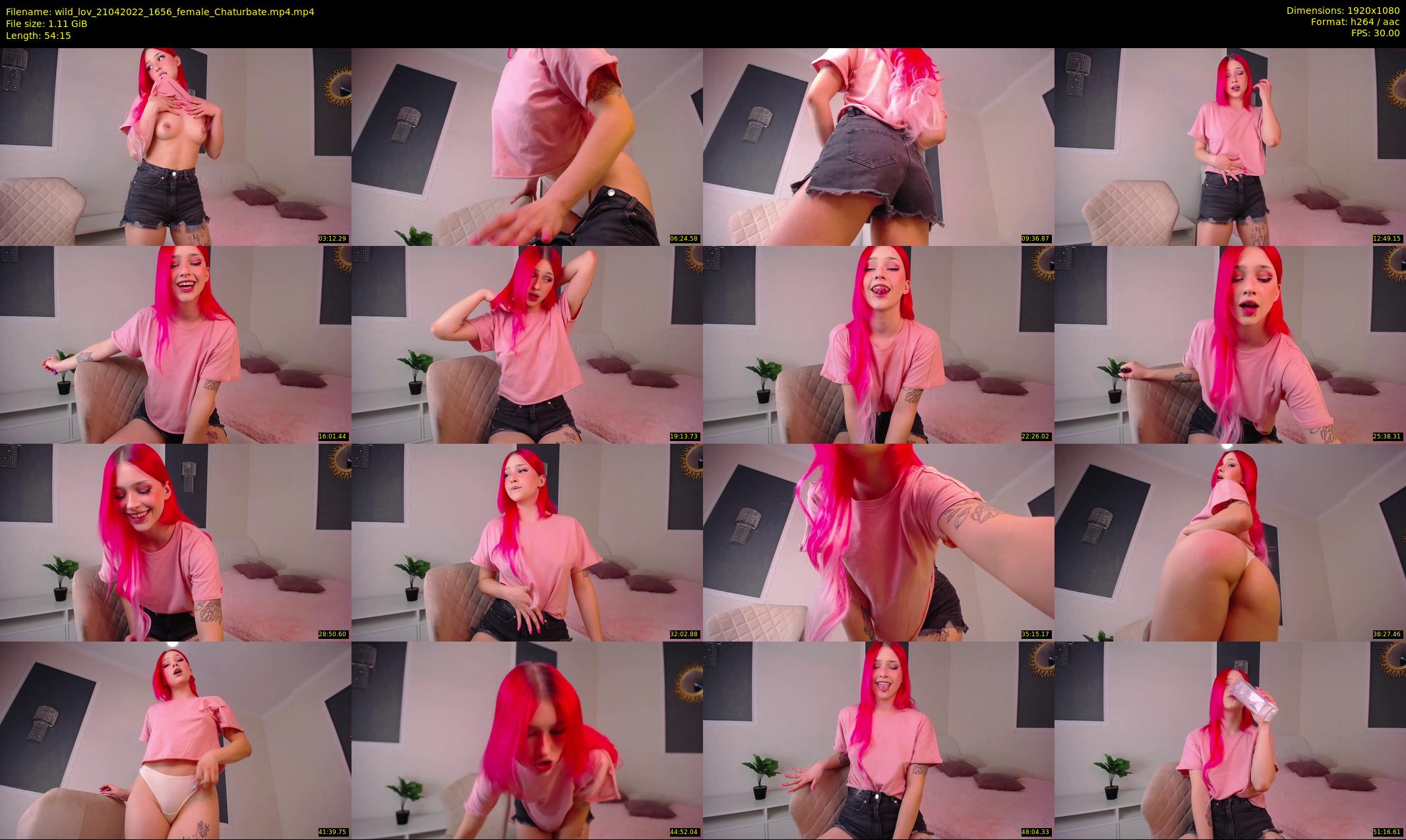 wild_lov — 55 minute Chaturbate female cam show recording, 1080p, Apr 21, 2022
