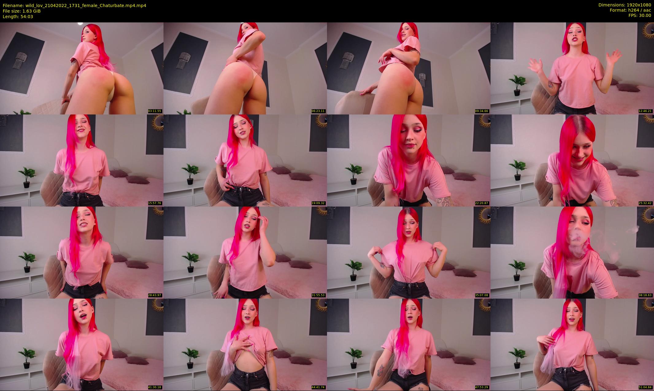 wild_lov — 55 minute Chaturbate female cam show recording, 1080p, Apr 21, 2022
