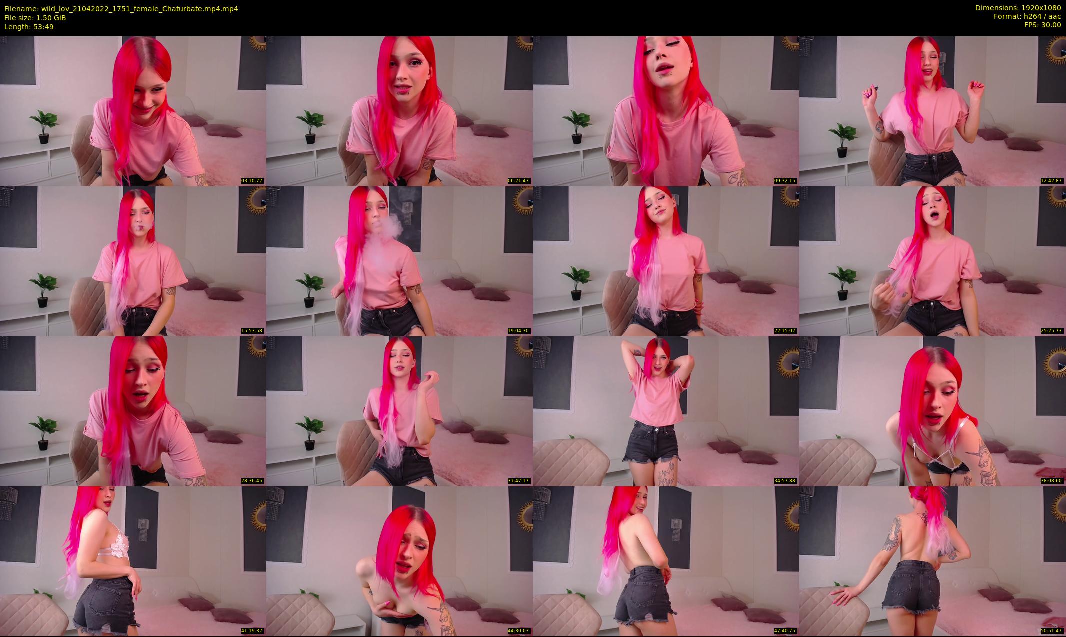 wild_lov — 54 minute Chaturbate female cam show recording, 1080p, Apr 21, 2022