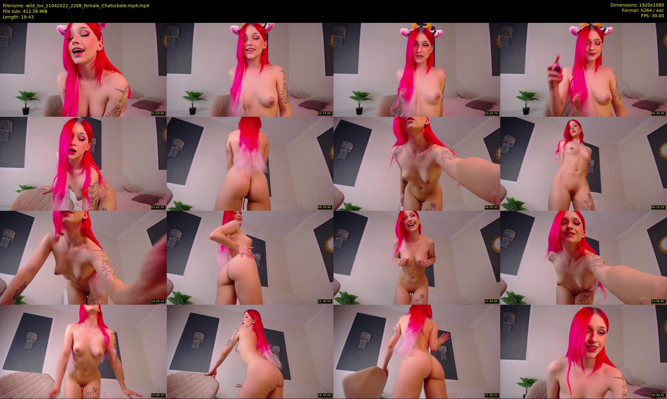 wild_lov — 20 minute Chaturbate female cam show recording, 1080p, Apr 21, 2022