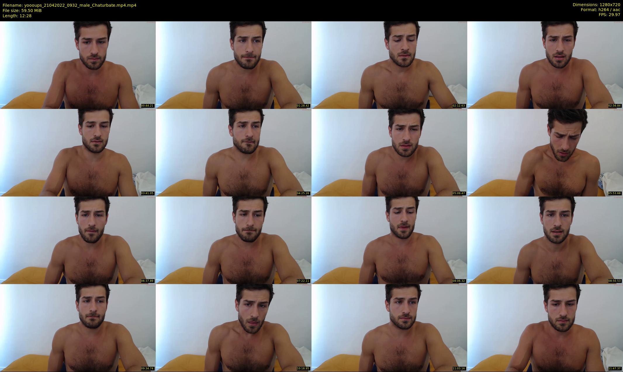 yoooups — 13 minute Chaturbate male cam show recording, 720p, Apr 21, 2022