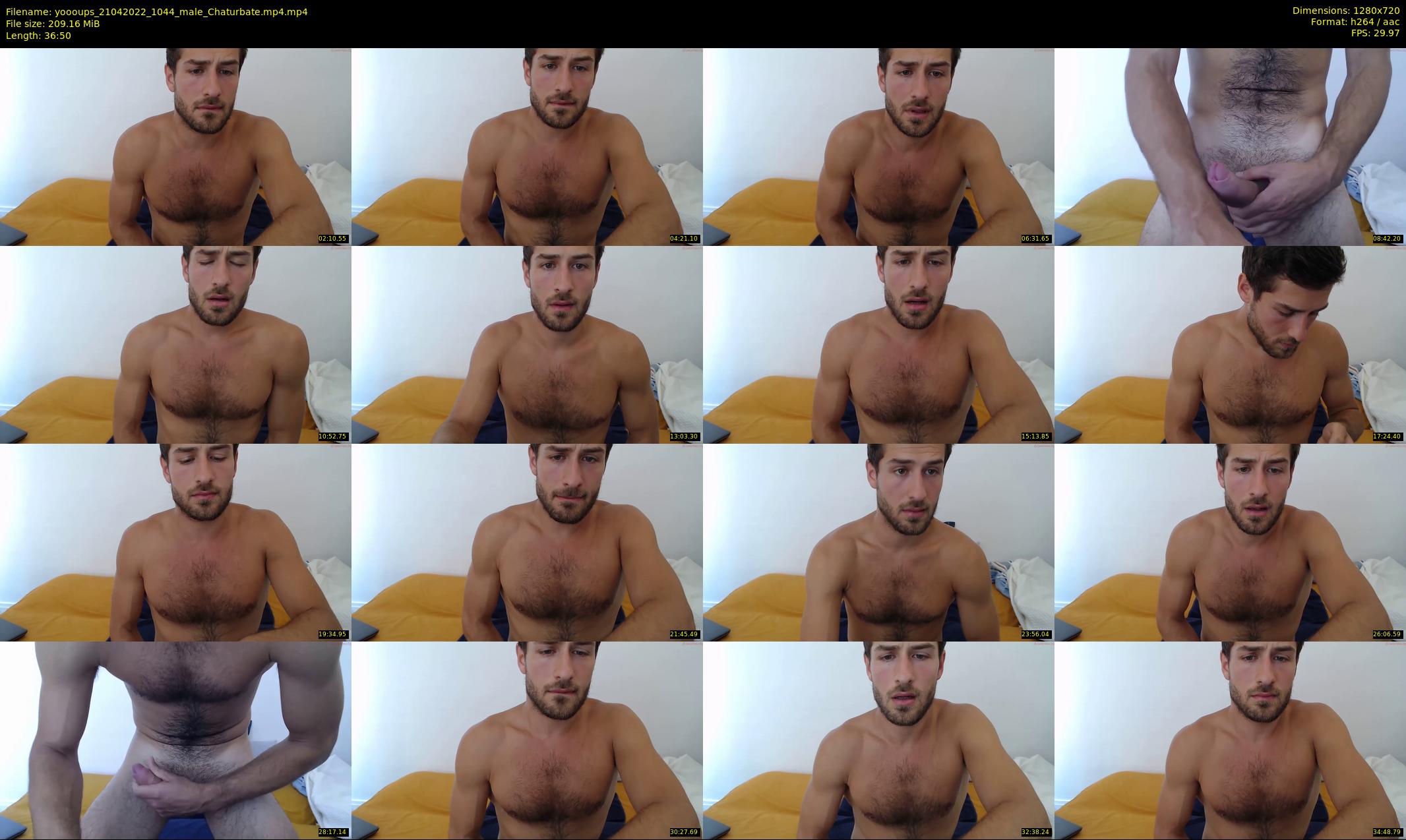 yoooups — 37 minute Chaturbate male cam show recording, 720p, Apr 21, 2022