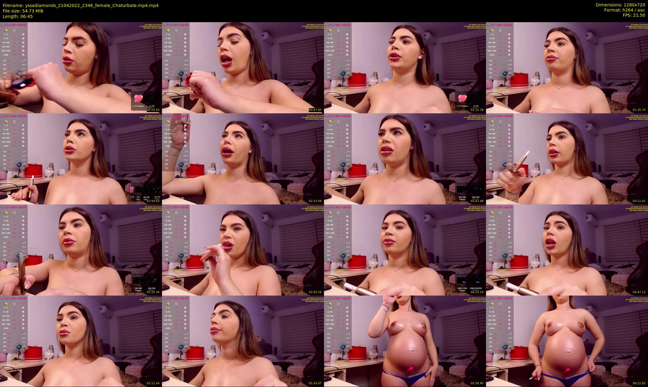 yssadiamonds — 7 minute Chaturbate female cam show recording, 720p, Apr 21, 2022