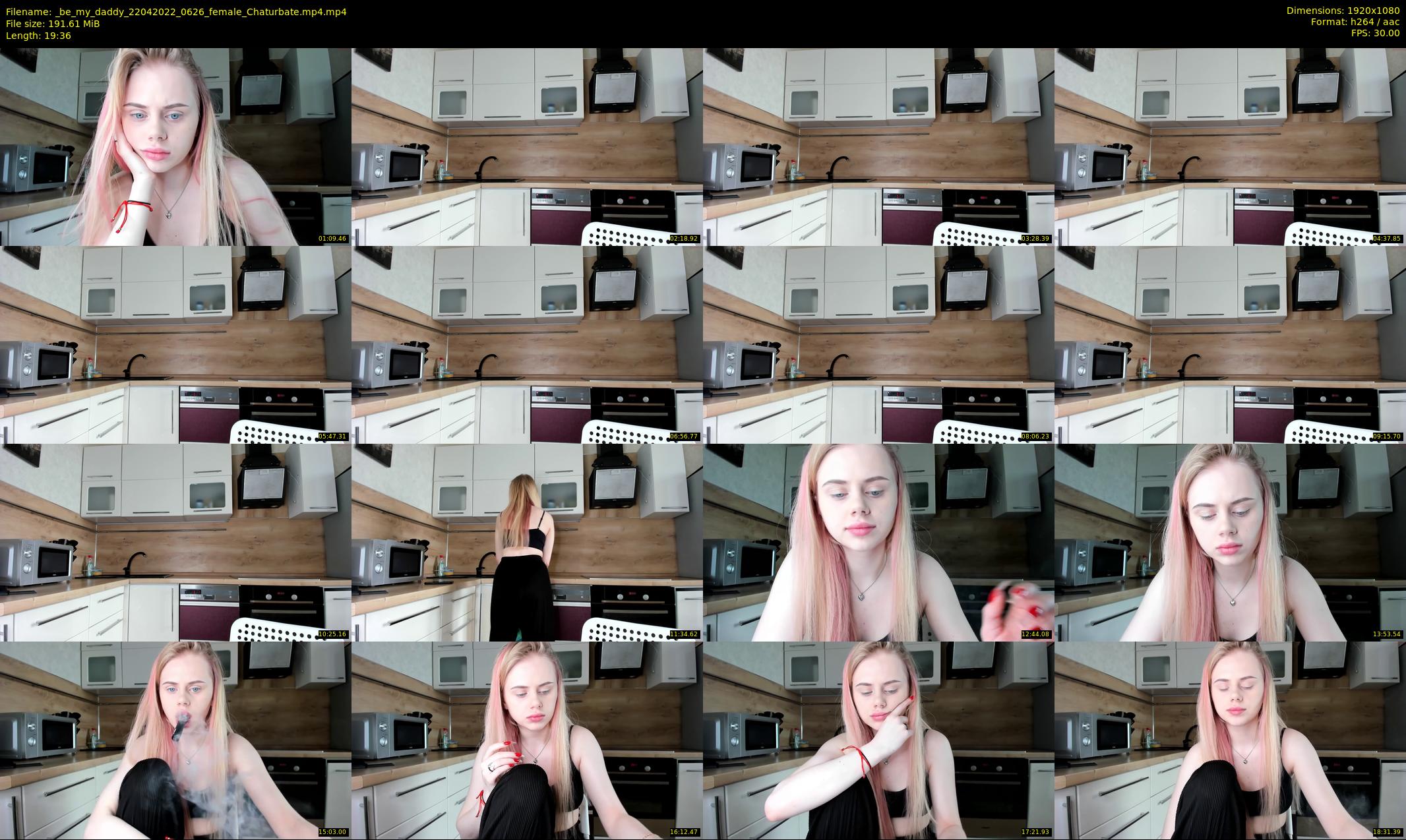 _be_my_daddy — 20 minute Chaturbate female cam show recording, 1080p, Apr 22, 2022