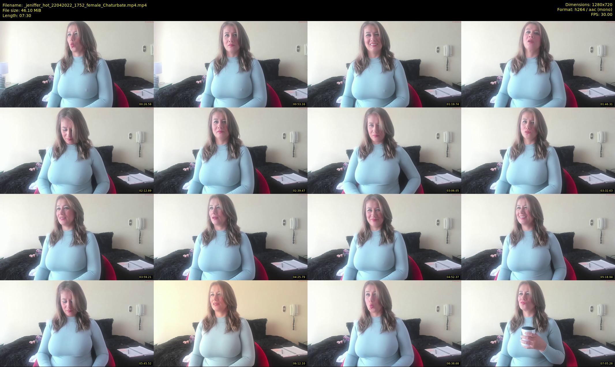 _jeniffer_hot — 8 minute Chaturbate female cam show recording, 720p, Apr 22, 2022