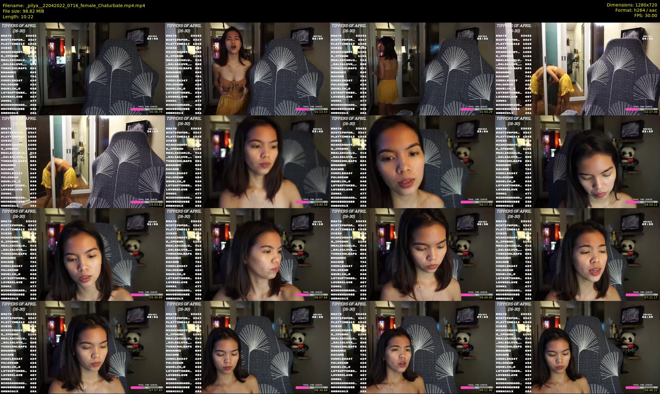 _pilya_ — 11 minute Chaturbate female cam show recording, 720p, Apr 22, 2022