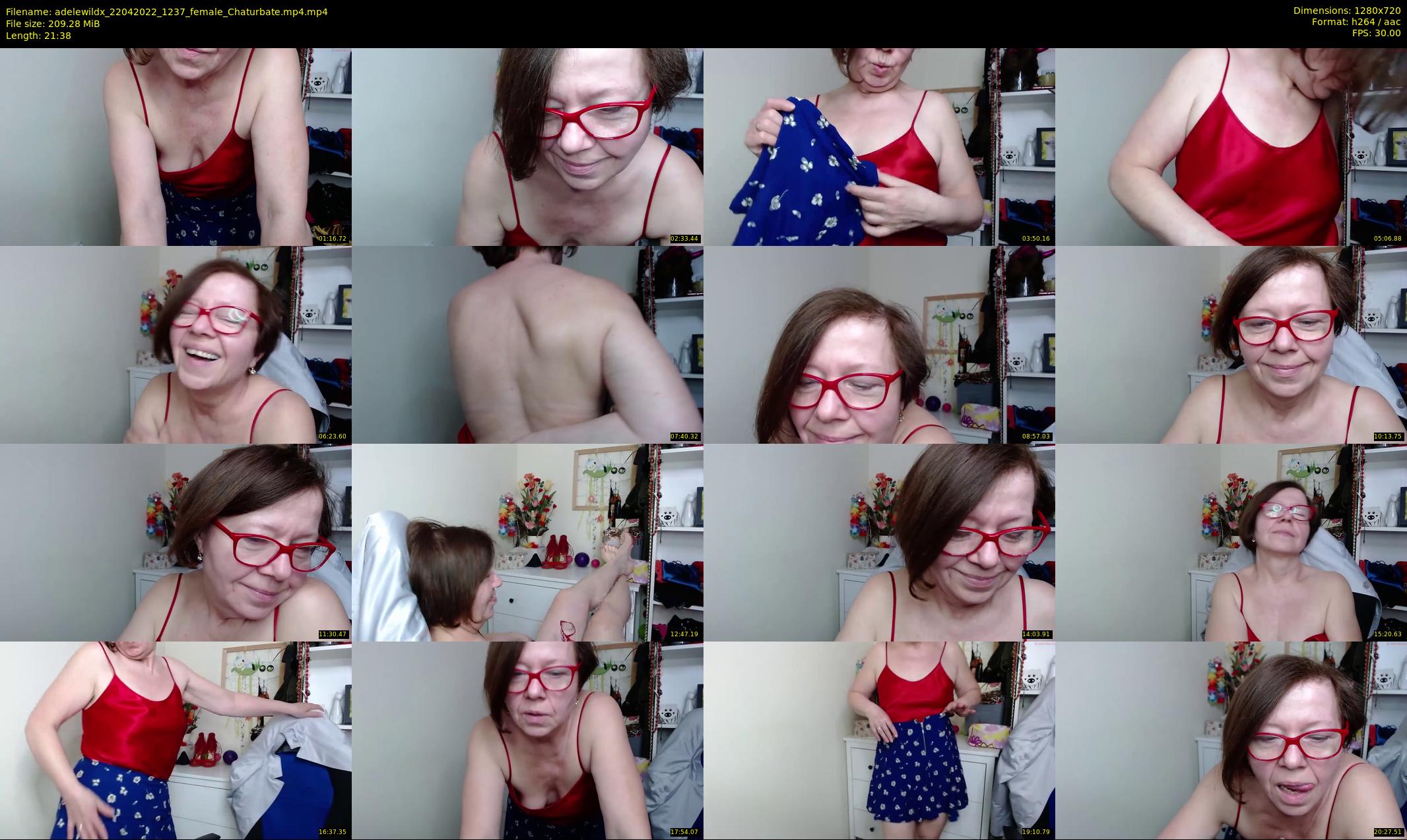 adelewildx — 22 minute Chaturbate female cam show recording, 720p, Apr 22, 2022