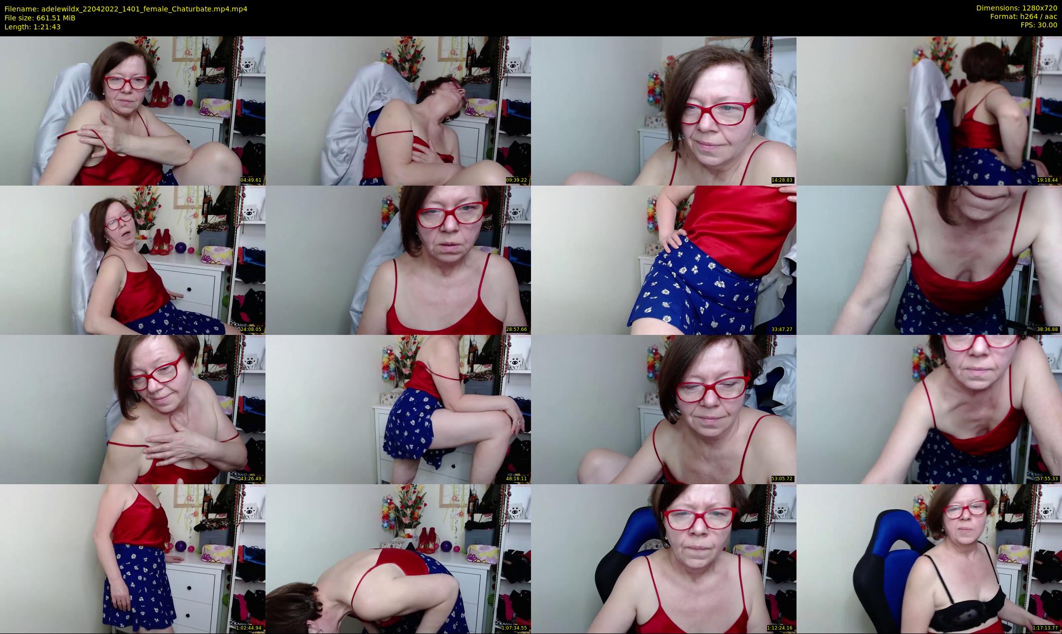 adelewildx — 82 minute Chaturbate female cam show recording, 720p, Apr 22, 2022