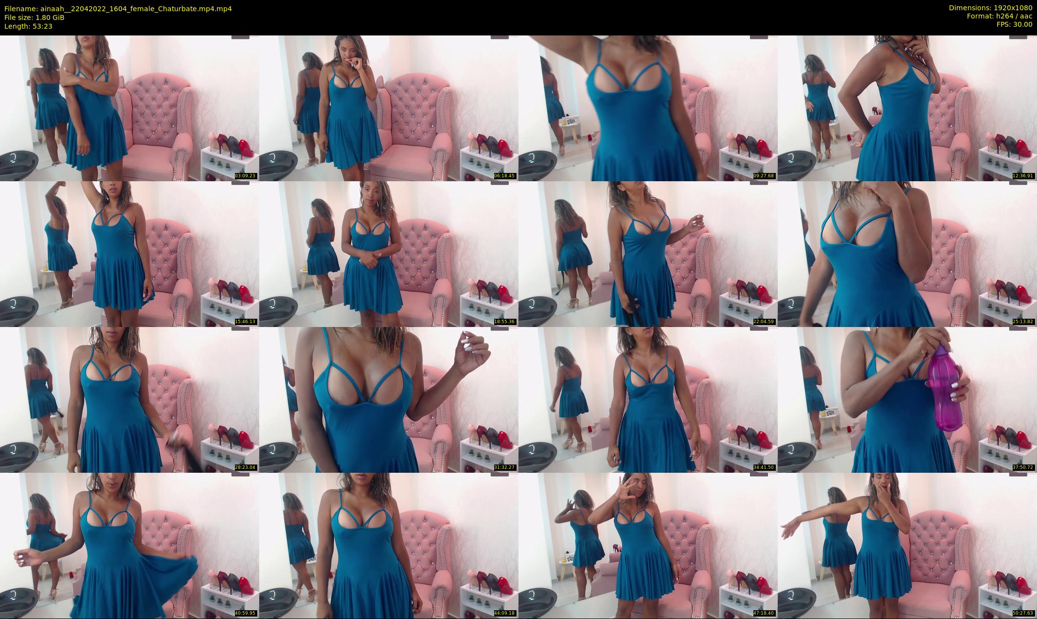 ainaah_ — 54 minute Chaturbate female cam show recording, 1080p, Apr 22, 2022
