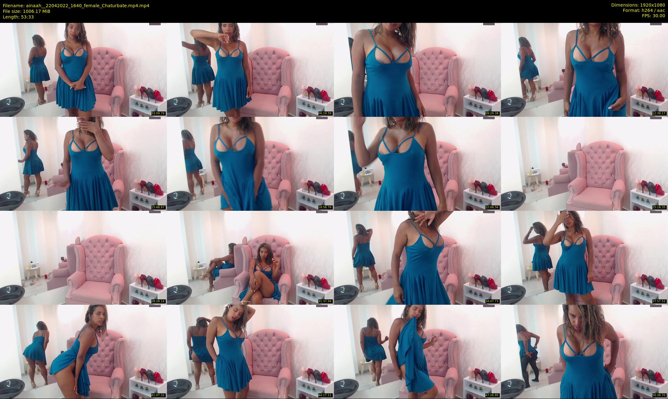 ainaah_ — 54 minute Chaturbate female cam show recording, 1080p, Apr 22, 2022