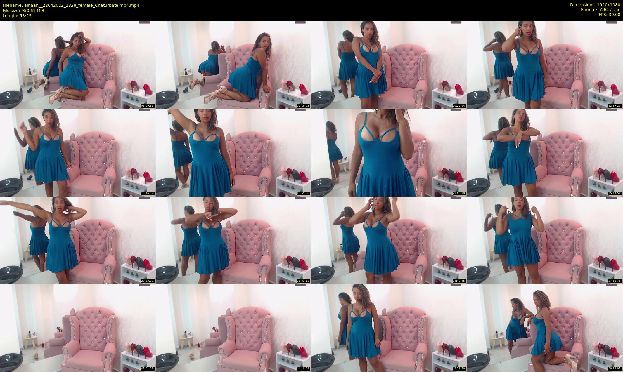 ainaah_ — 54 minute Chaturbate female cam show recording, 1080p, Apr 22, 2022