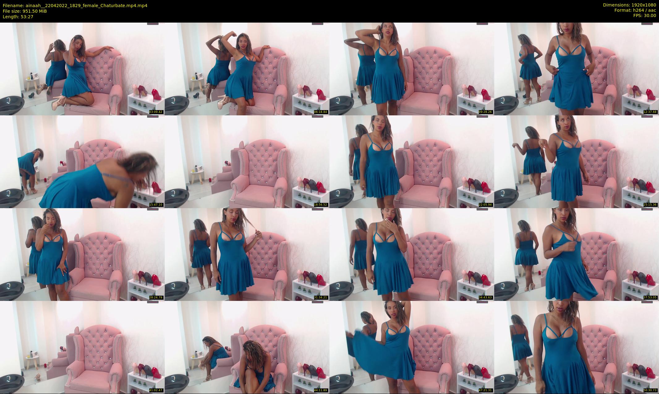 ainaah_ — 54 minute Chaturbate female cam show recording, 1080p, Apr 22, 2022