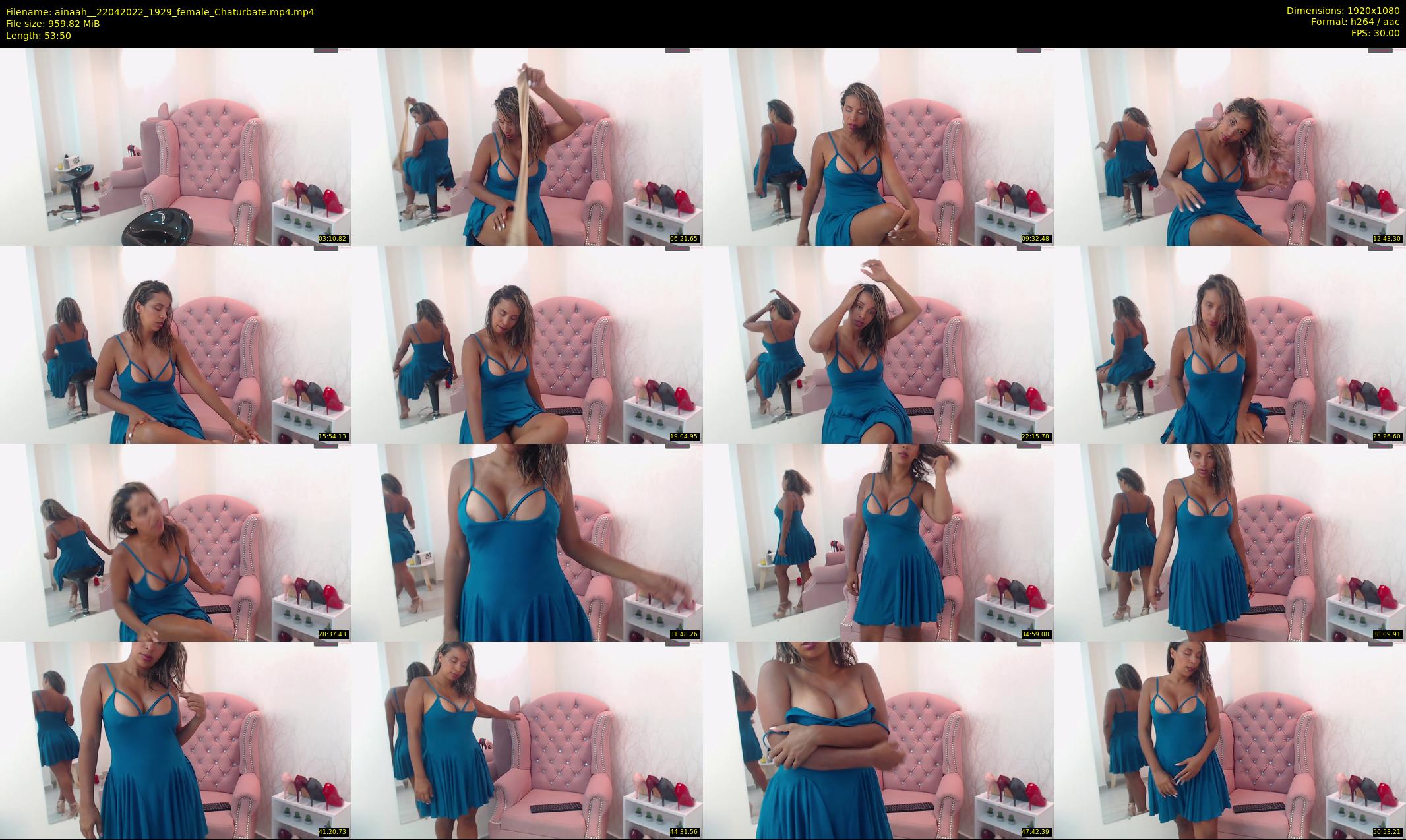 ainaah_ — 54 minute Chaturbate female cam show recording, 1080p, Apr 22, 2022