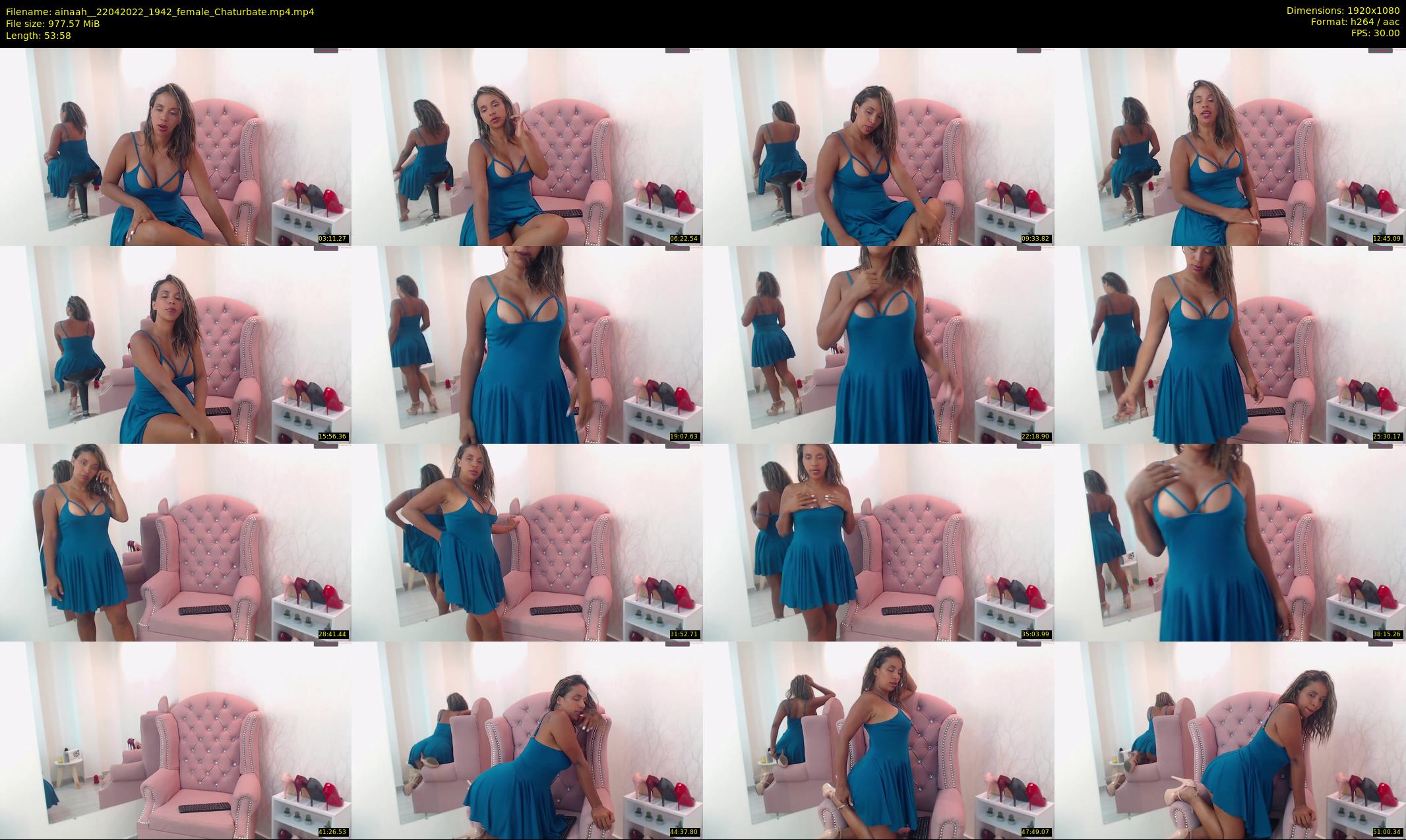 ainaah_ — 54 minute Chaturbate female cam show recording, 1080p, Apr 22, 2022