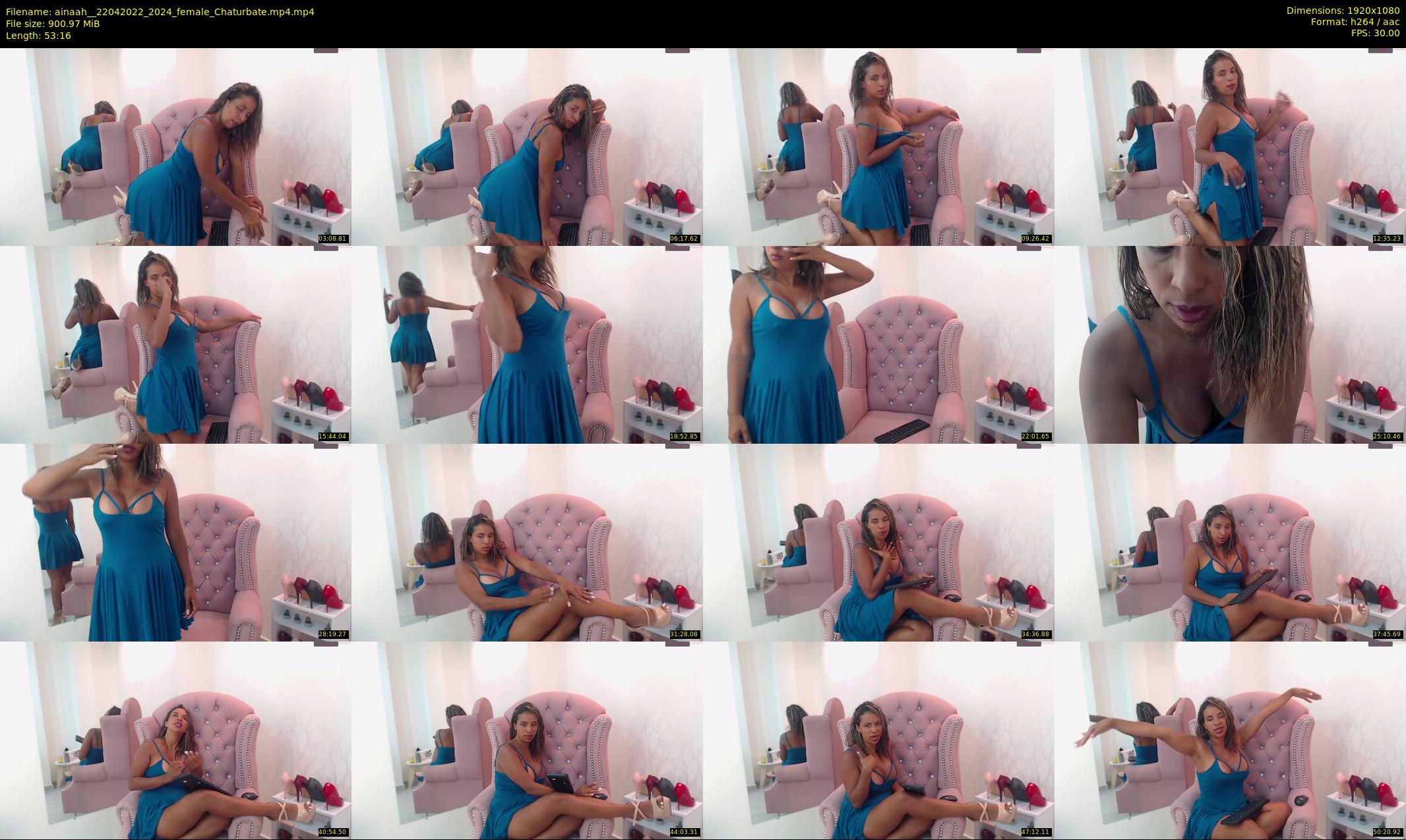 ainaah_ — 54 minute Chaturbate female cam show recording, 1080p, Apr 22, 2022