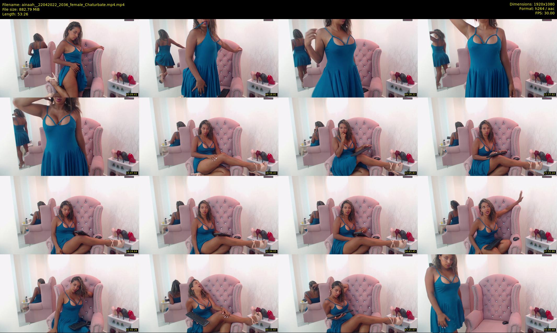 ainaah_ — 54 minute Chaturbate female cam show recording, 1080p, Apr 22, 2022