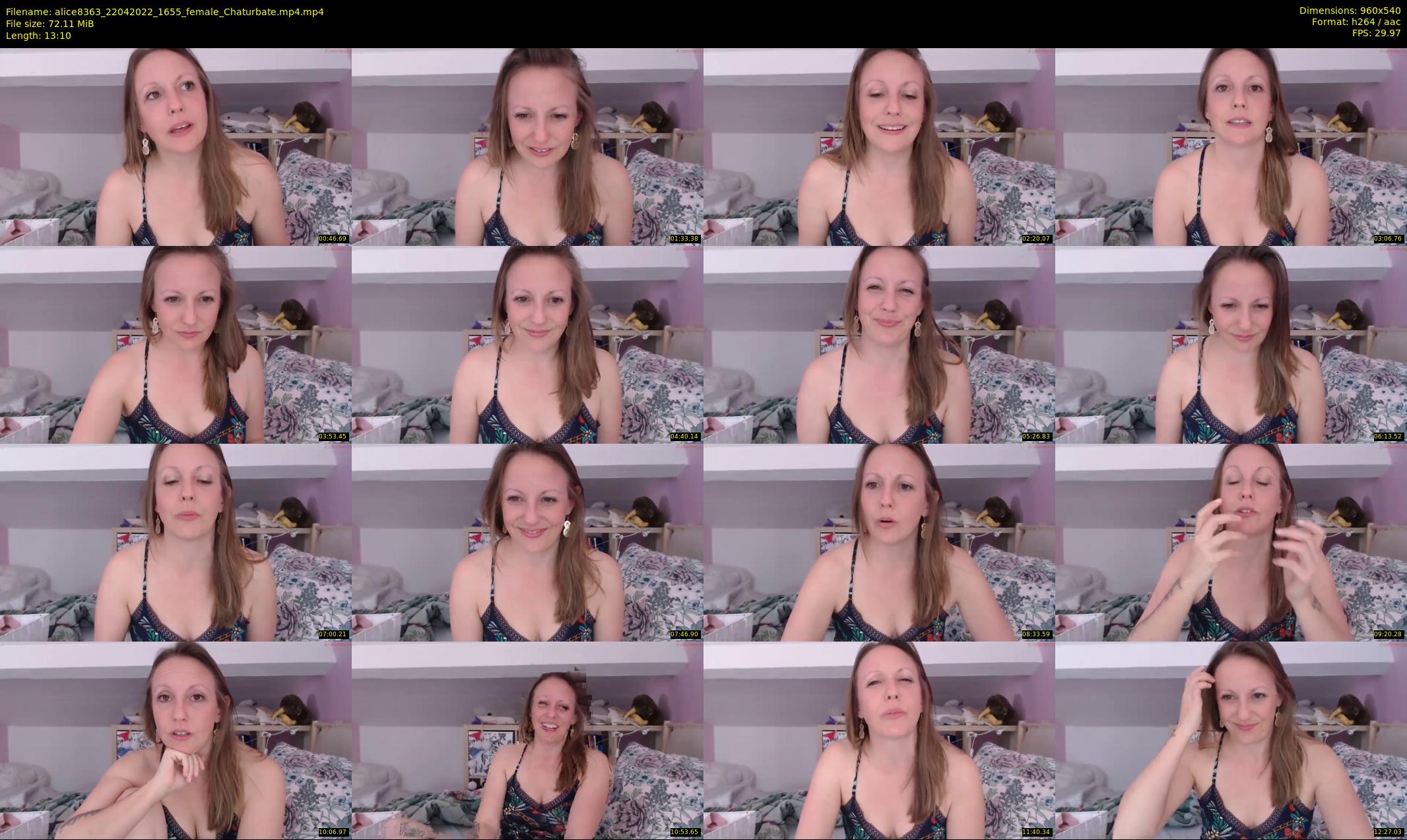 alice8363 — 14 minute Chaturbate female cam show recording, 480p, Apr 22, 2022