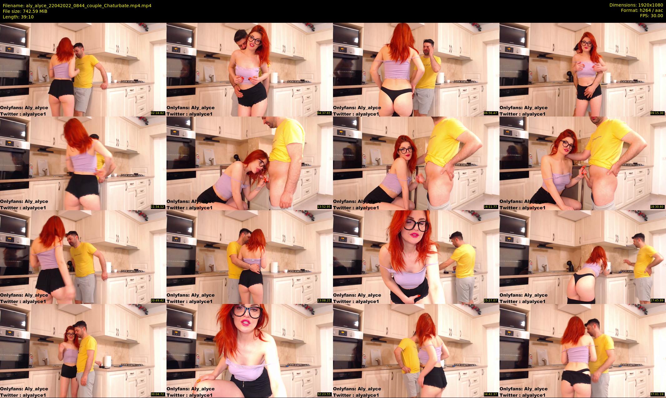 aly_alyce — 40 minute Chaturbate female cam show recording, 1080p, Apr 22, 2022
