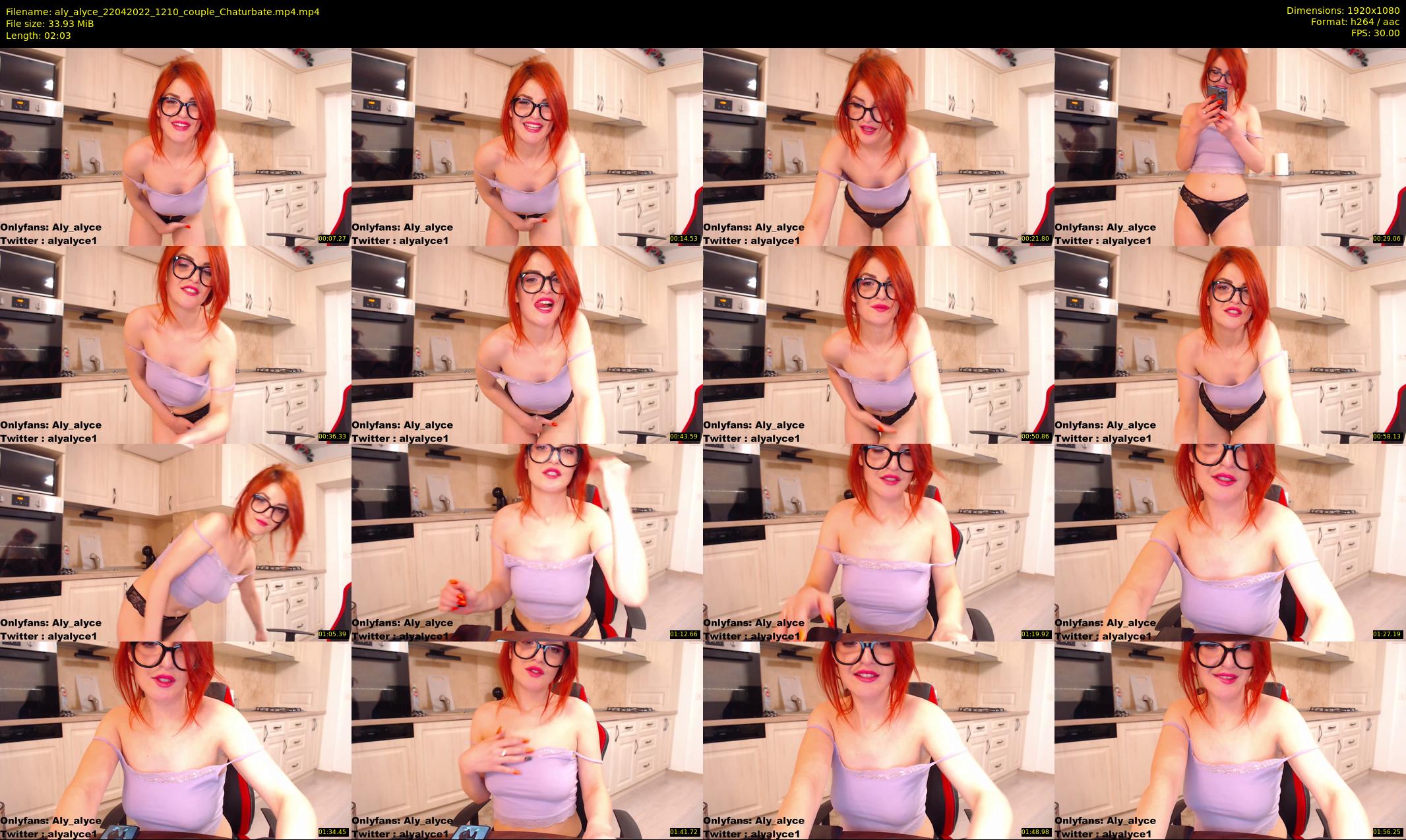 aly_alyce — 3 minute Chaturbate female cam show recording, 1080p, Apr 22, 2022