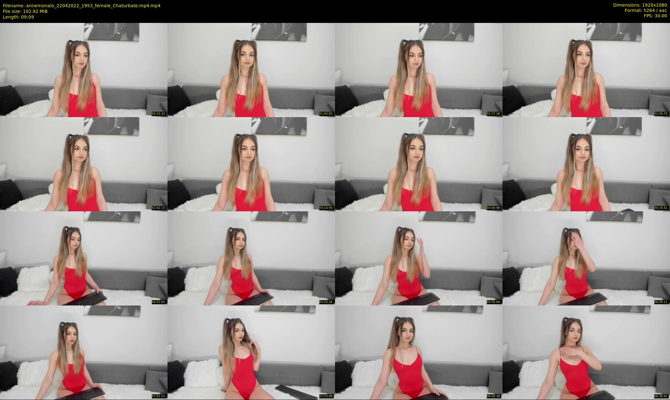 annemonalo — 10 minute Chaturbate female cam show recording, 1080p, Apr 22, 2022