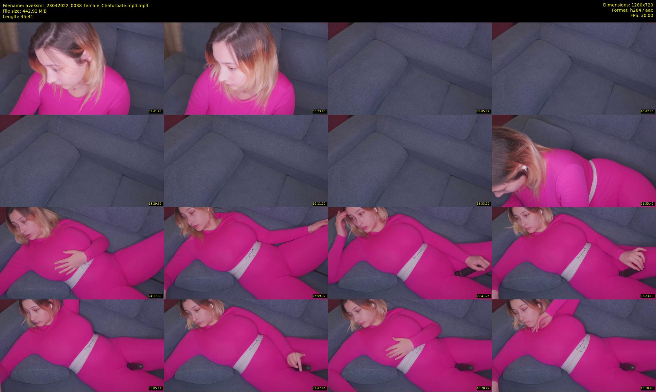 aveksmr — 46 minute Chaturbate couple cam show recording, 720p, Apr 23, 2022